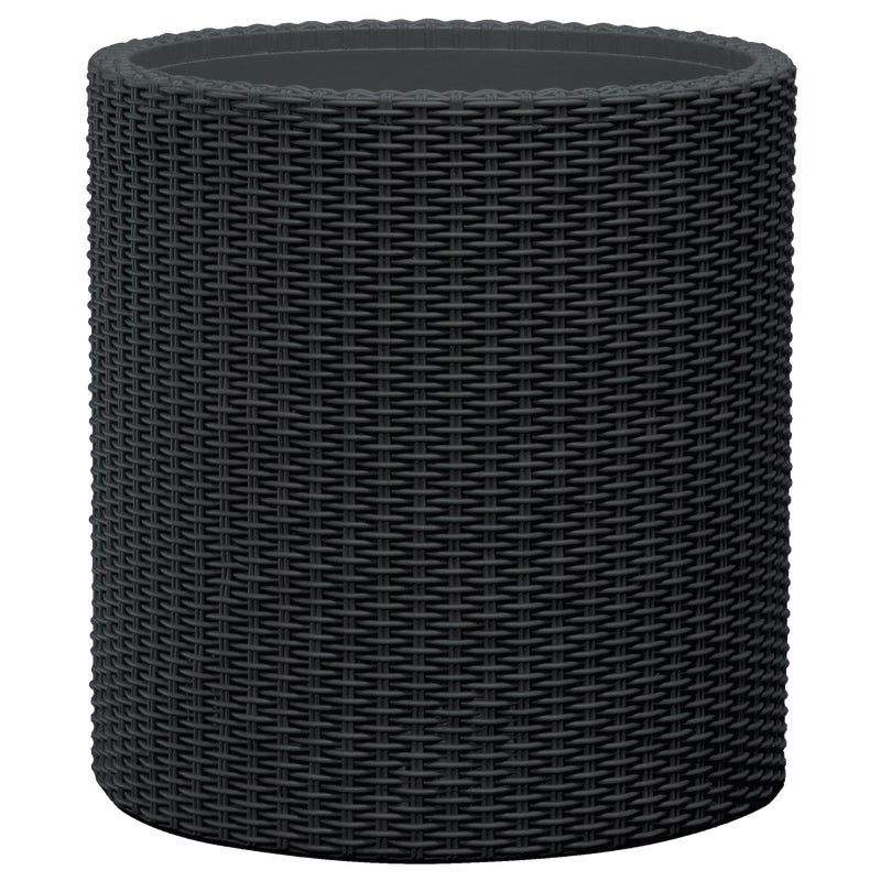 Donica plastikowa Cylinder śr.28 cm szara Keter