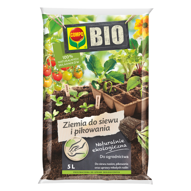 Ziemia do siewu i pikowania 5l Compo Bio