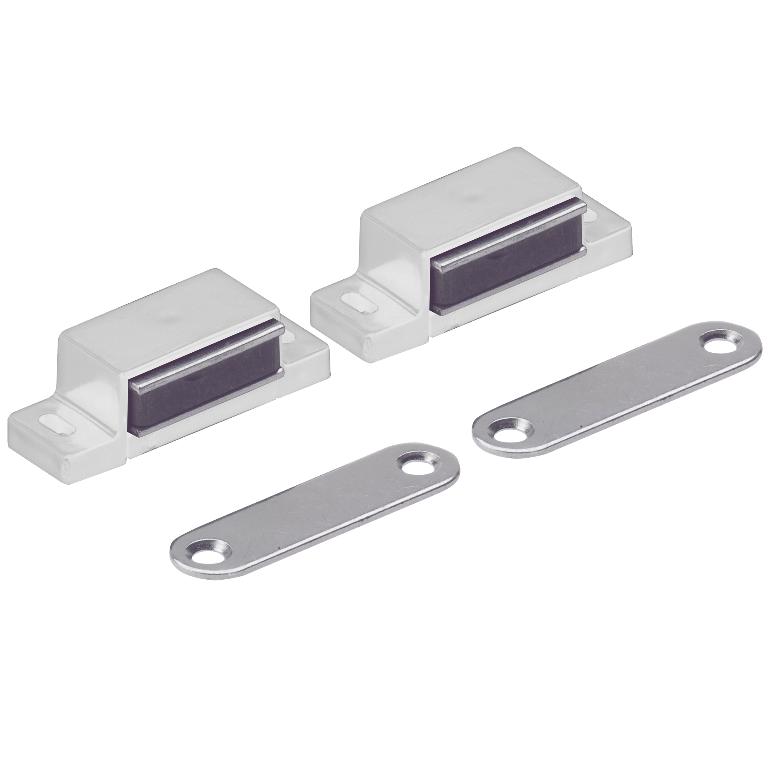Zatrzask magnetyczny 14 x 15 x 45 mm biały Hettich