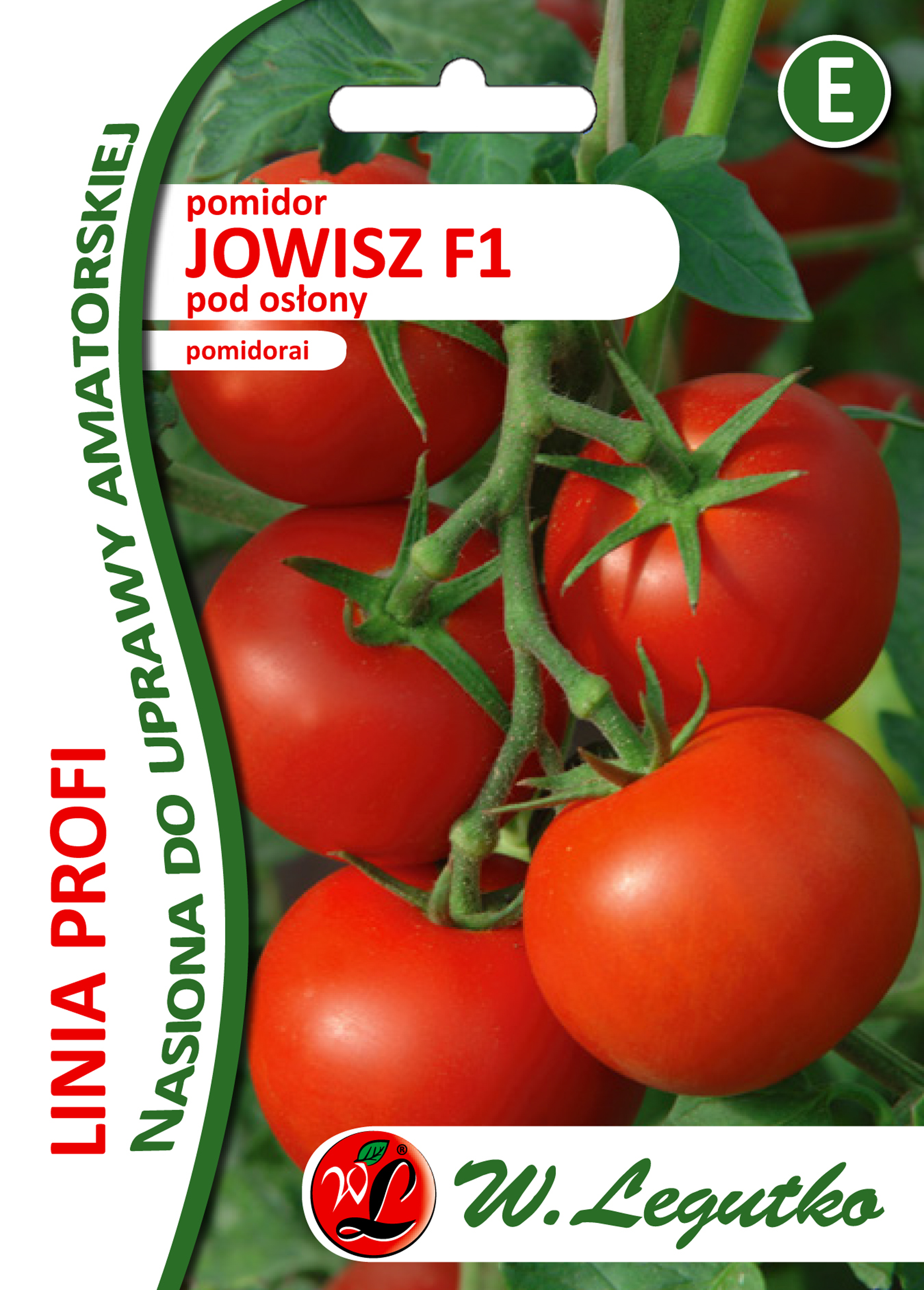Pomidor pod osłony Jowisz F1 Profi nasiona do uprawy profesjonalnej 30 sztuk W.Legutko