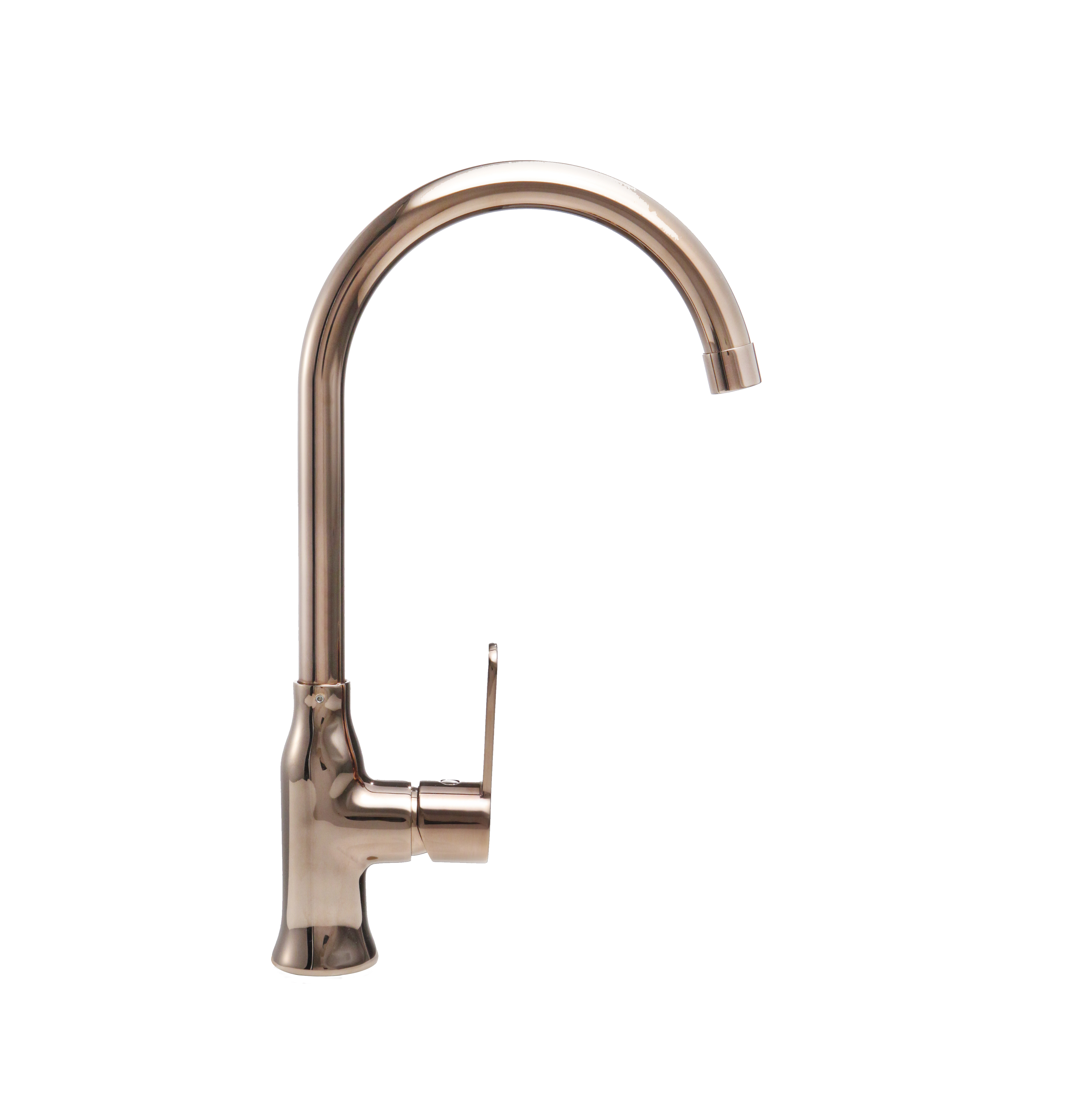 Bateria kuchenna Rustica PVD Miedź wylewka U 33,2 cm Alveus