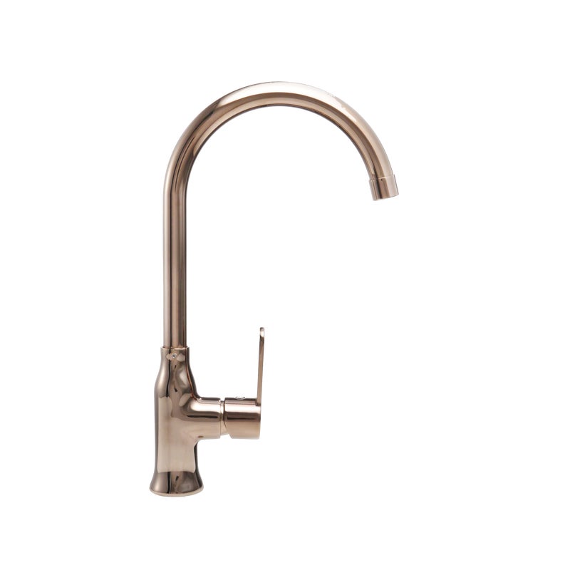 Bateria kuchenna Rustica PVD Miedź wylewka U 33,2 cm Alveus