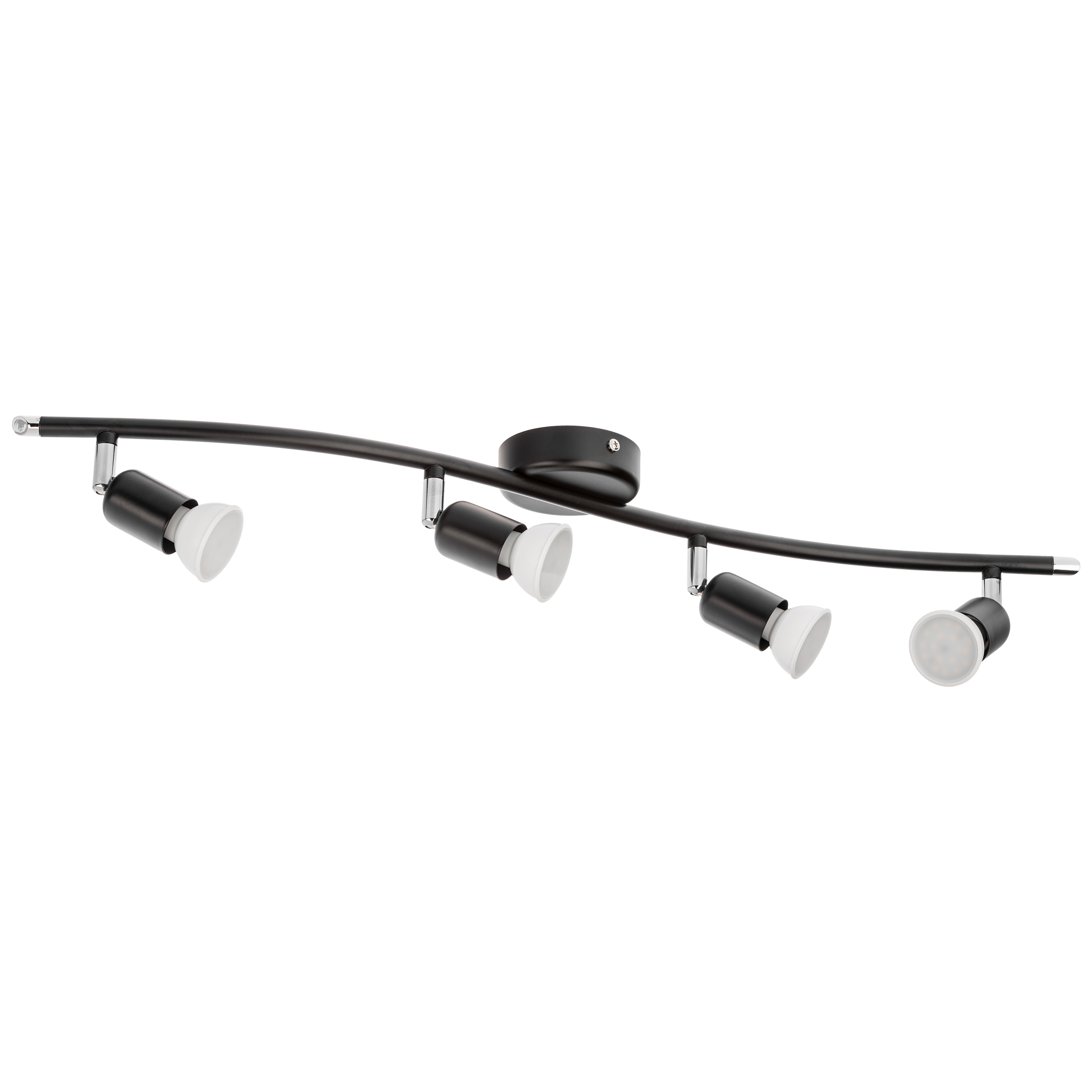 Listwa reflektorowa BASIC czarna GU10