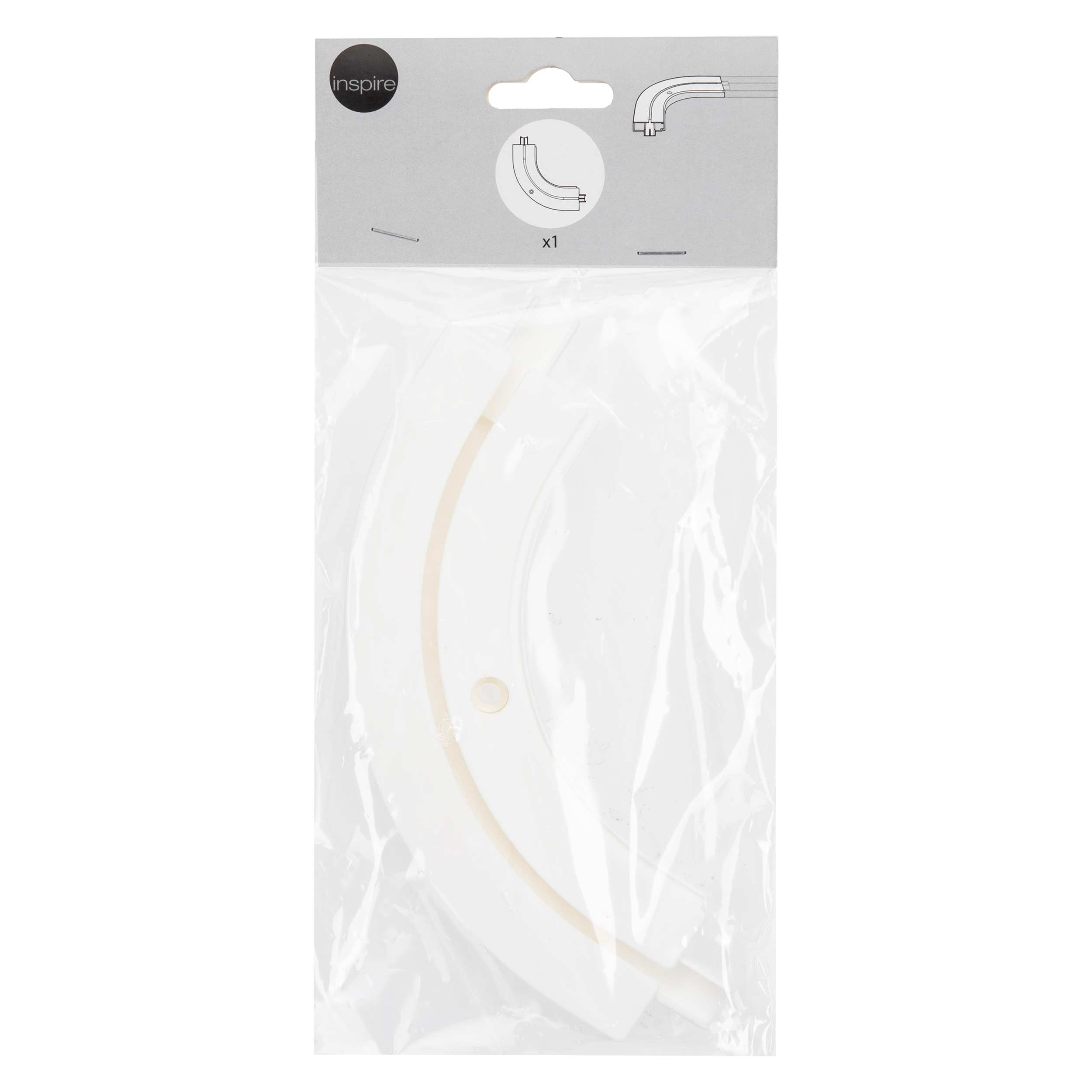 Łuk wewnętrzny do szyny sufitowej 2-torowej 15.5 cm Inspire - 3