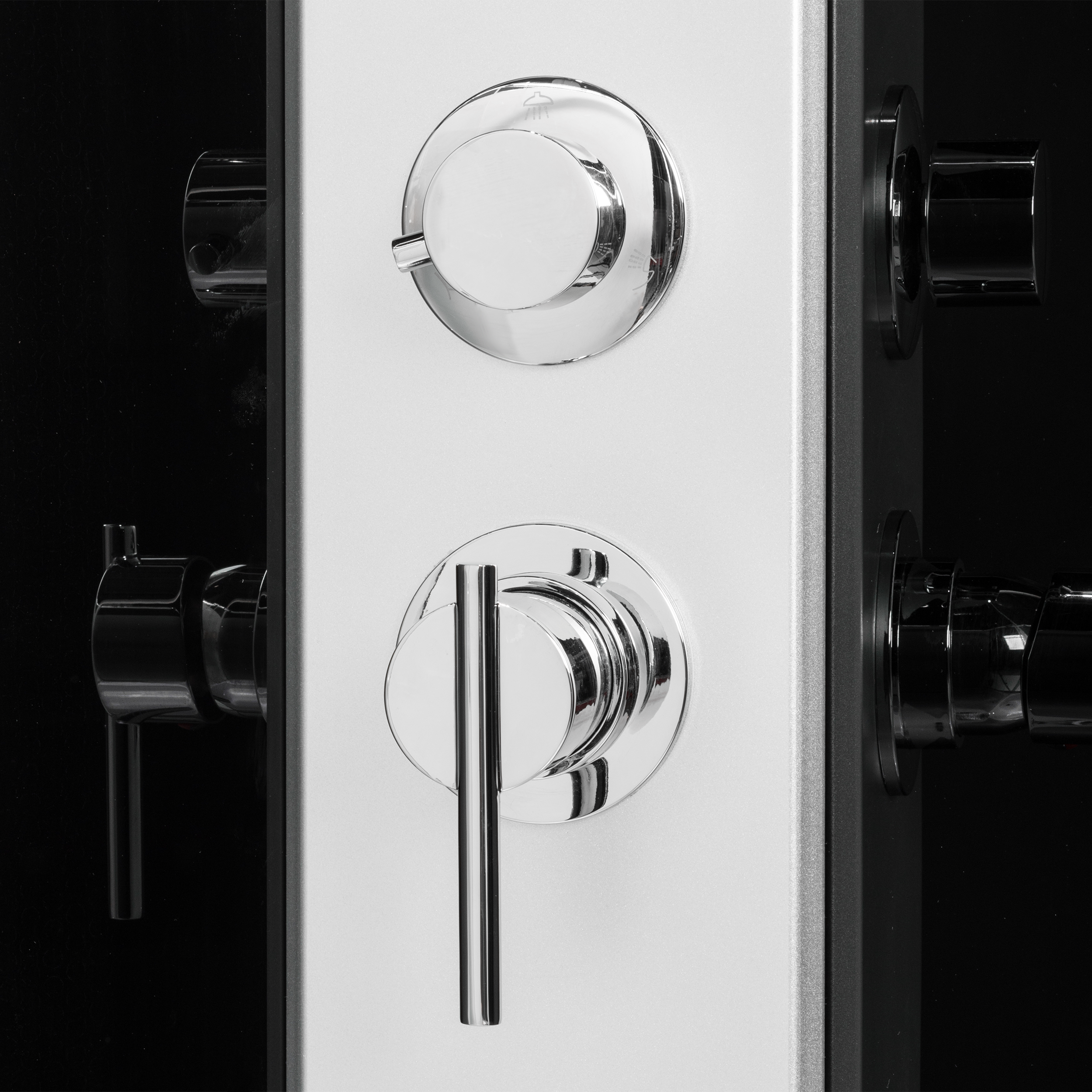 Kabina z hydromasażem 90 x 90 Nero Savana - 5