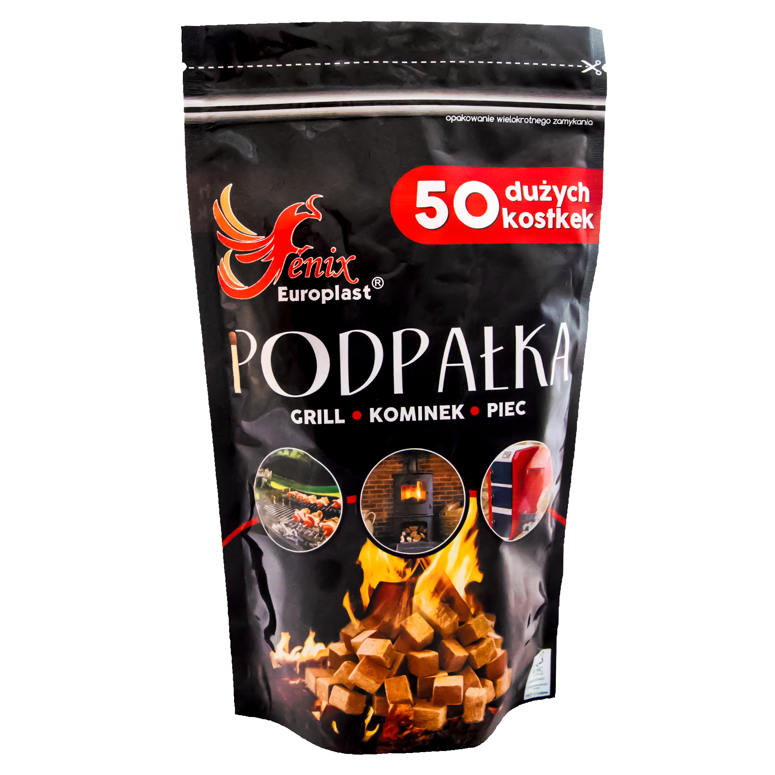 Podpałka Fenix 50 kostek Euro-Plast