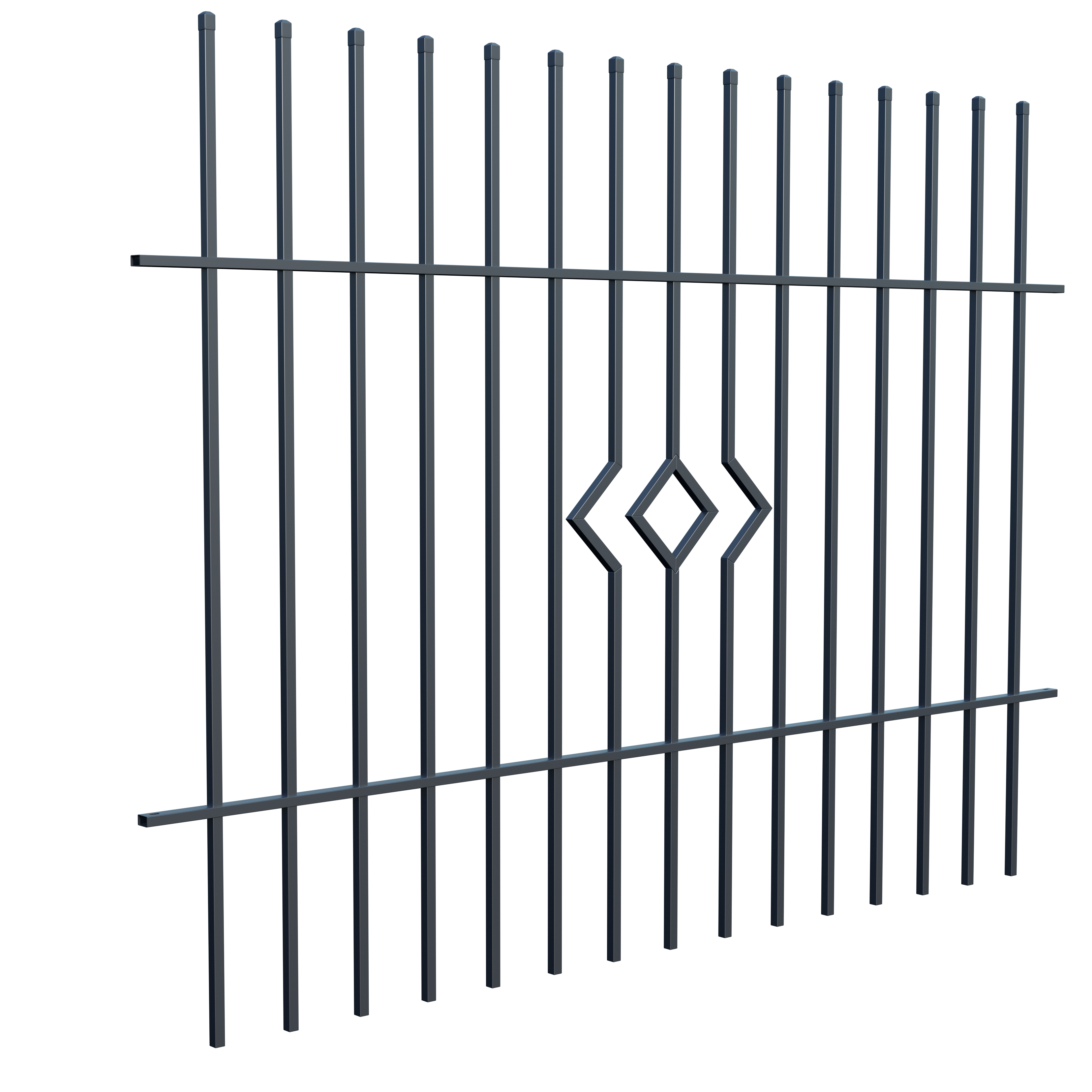 Przęsło ogrodzeniowe Lila 2x1.45 m Polargos - 4