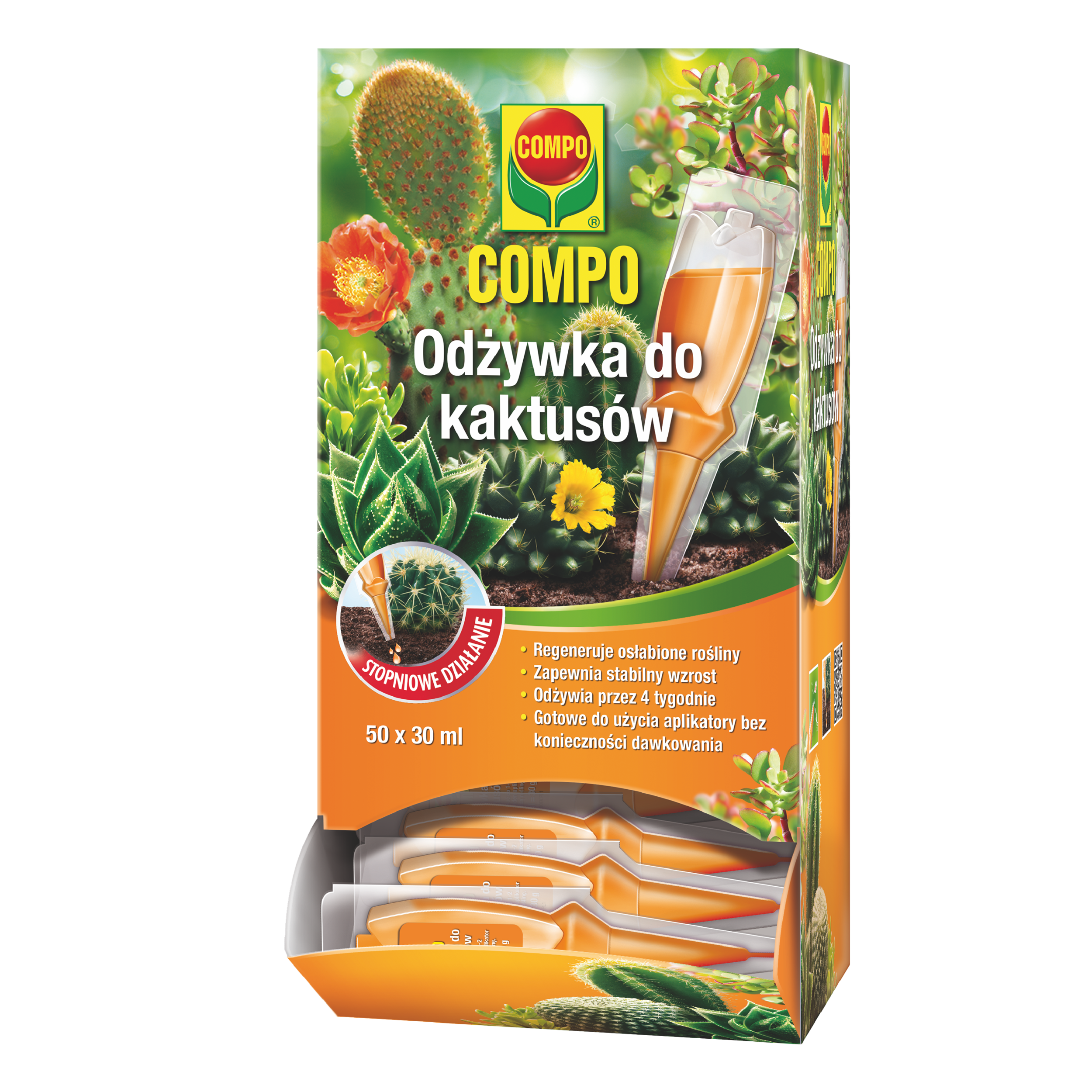 Nawóz do sukulentów i kaktusów 30ml Compo - 2