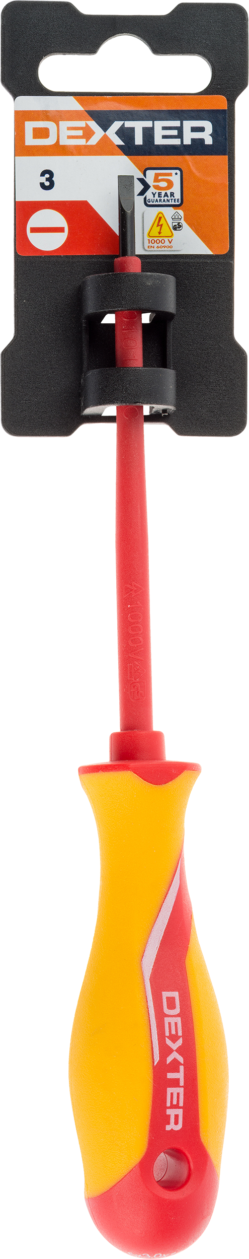 Destornillador electricista sl DEXTER  sl3 x  L 100 MM - 5
