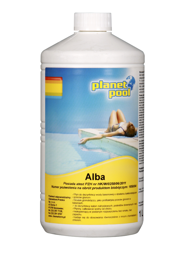 Środek na glony Alba 1l Planet pool