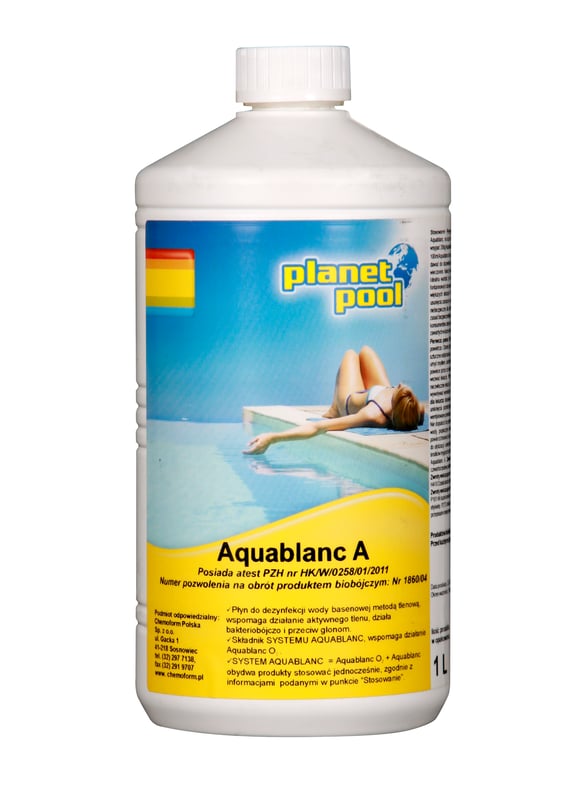 Aktywny tlen na glony Aquablanc 1l Planet pool