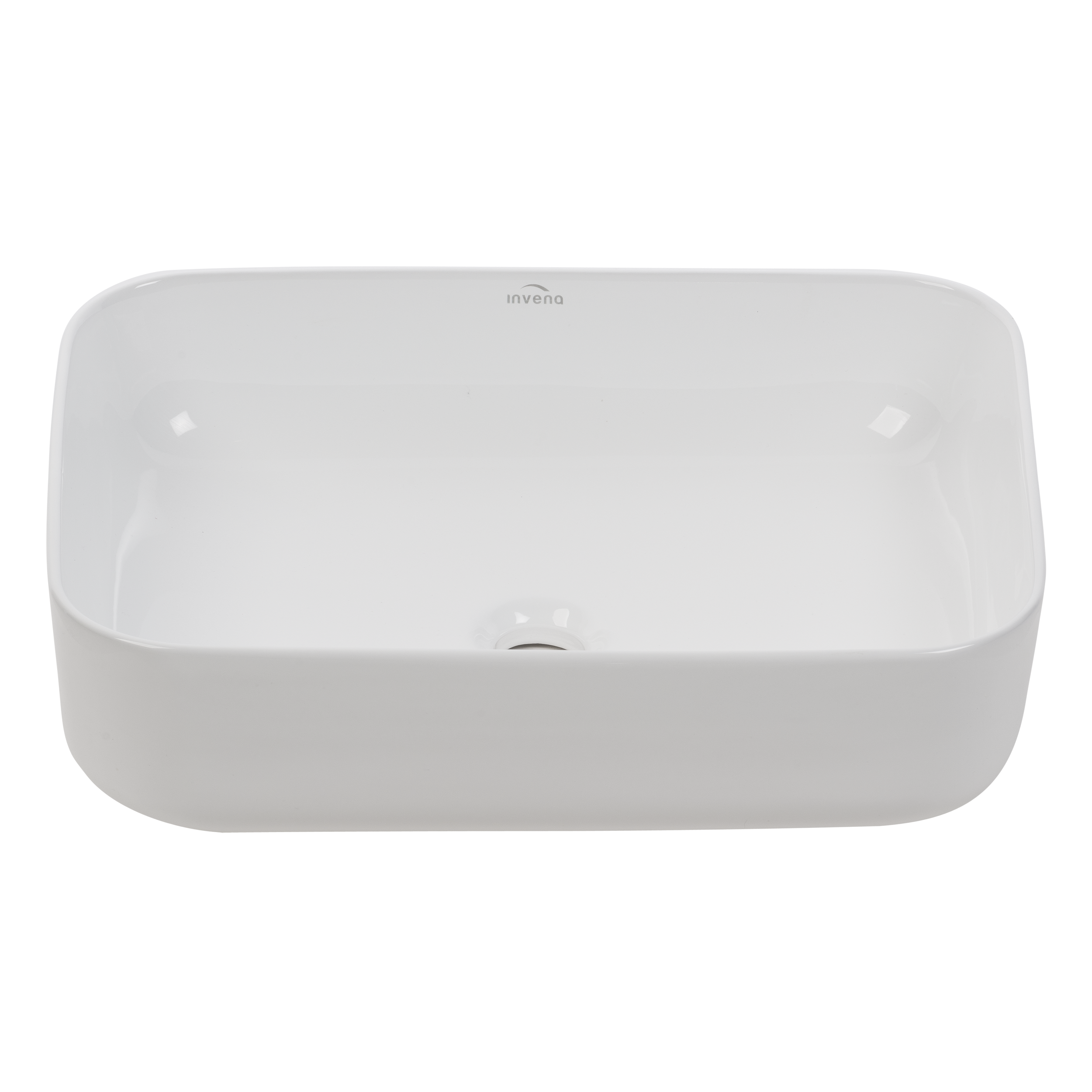 Umywalka ceramiczna nablatowa Ate 51 x 40 Invena