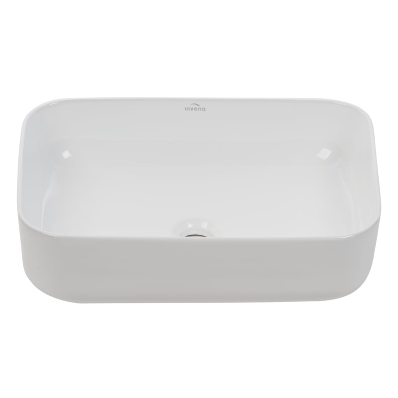 Umywalka ceramiczna nablatowa Ate 51 x 40 Invena