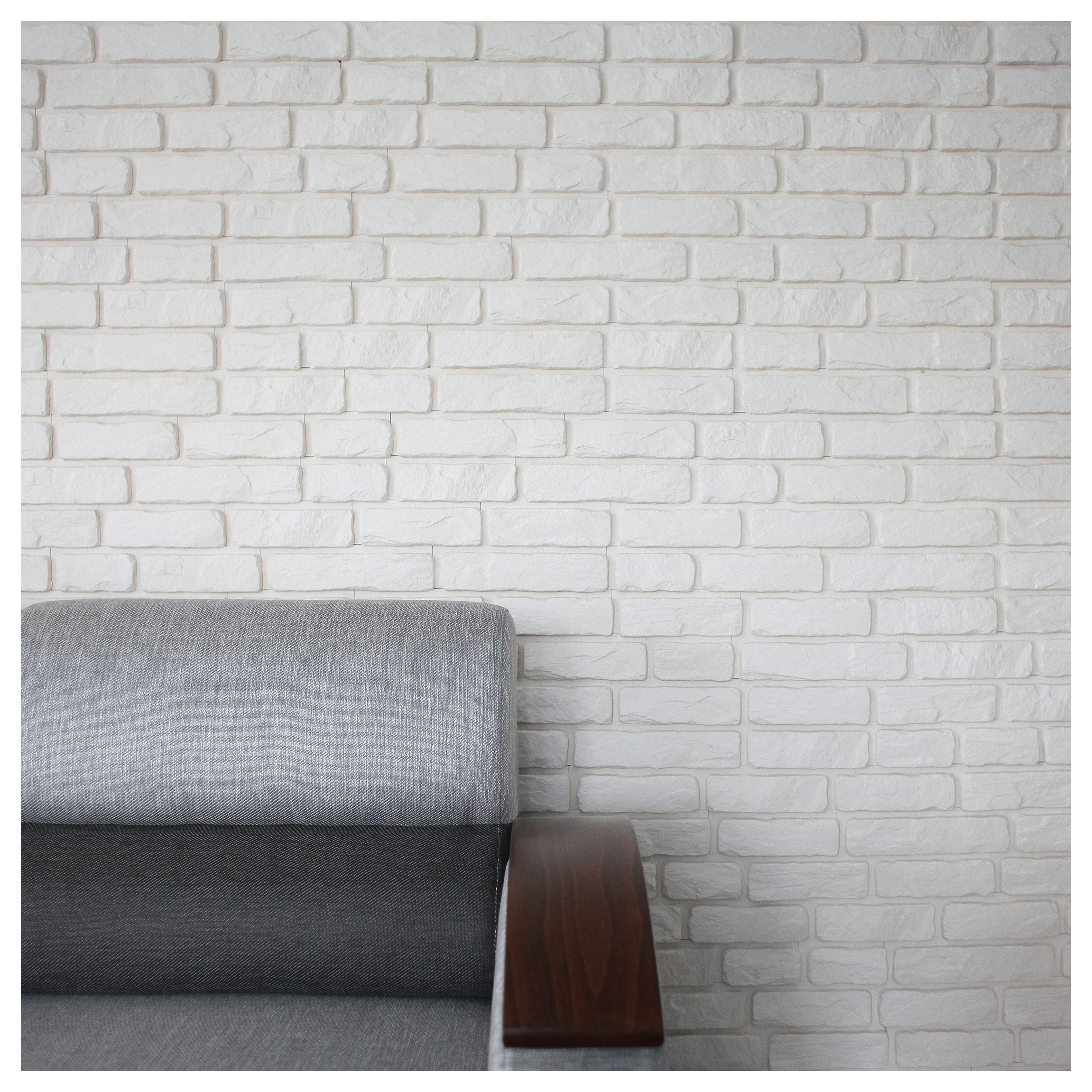 Kamień dekoracyjny gipsowy Harvard Biały 0.44 m2 Max-Stone - 8