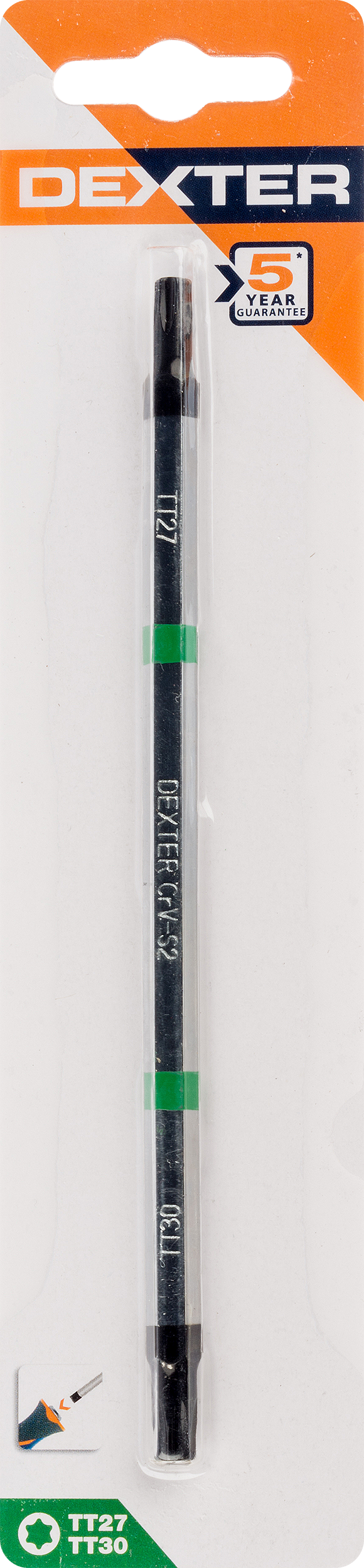 Grot wkrętaka TT27 / TT30 155 mm Dexter - 2