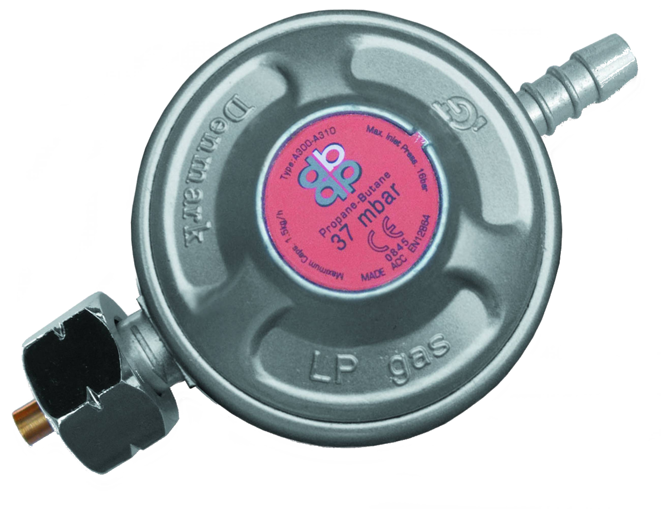 Regulator ciśnienia butli gazowej RG A310 BRADAS