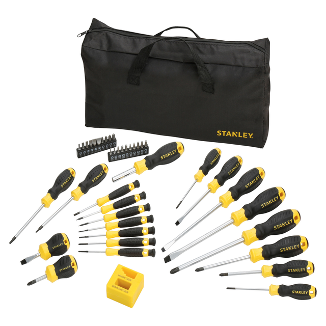 Zestaw wkrętaków Essentials 42 szt. + torba Stanley