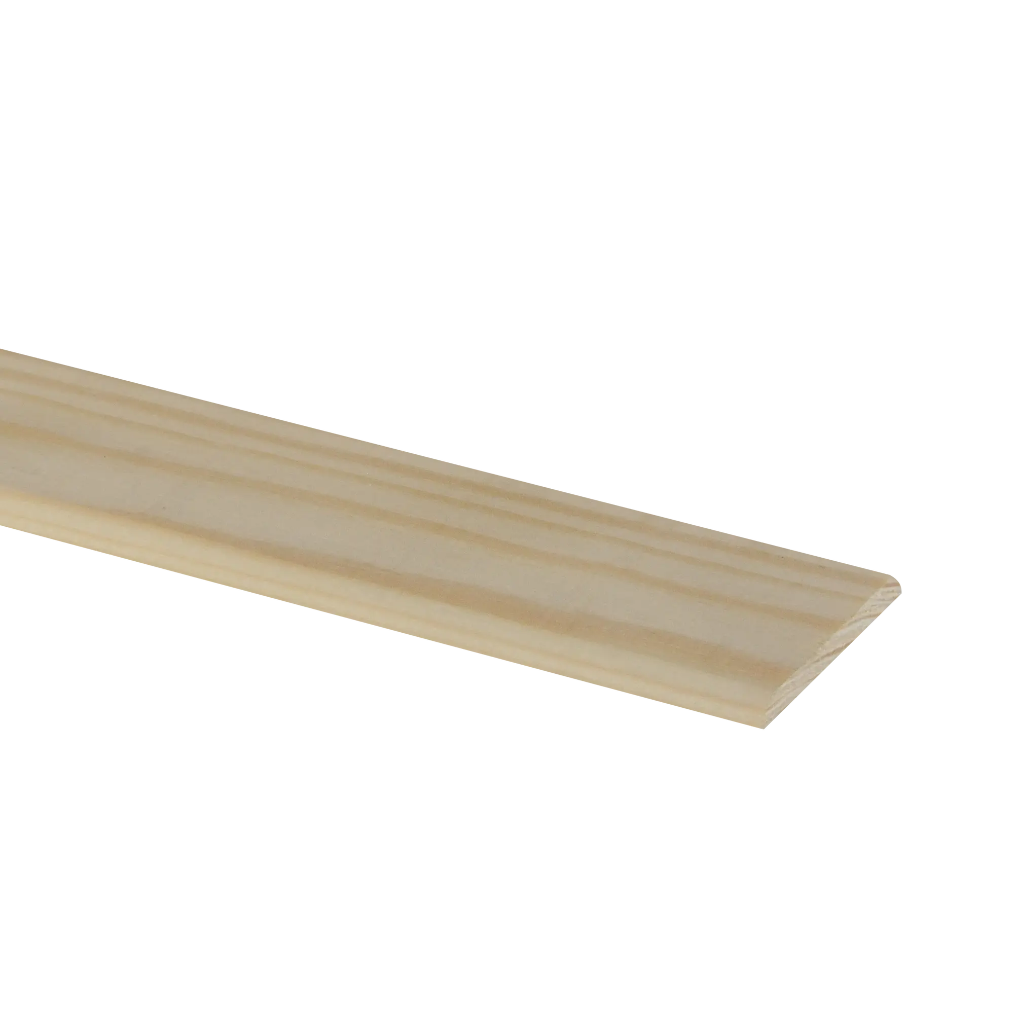 Listwa maskująca dwustronna sosnowa surowa 5x45x2500 mm