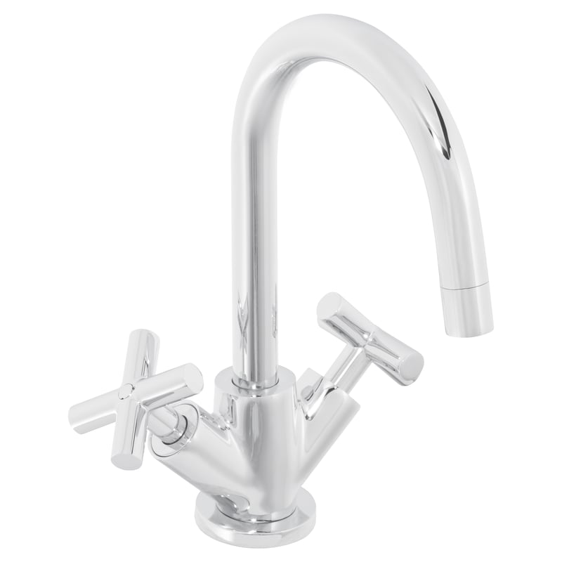 Bateria umywalkowa chrom Nosu Sensea