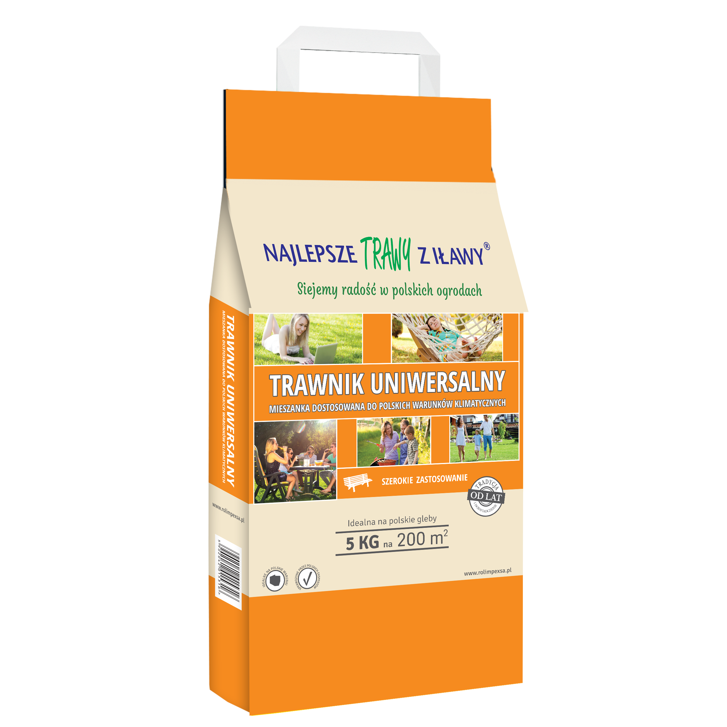 Nasiona trawy uniwersalnej 5kg Najlepsze trawy z Iławy