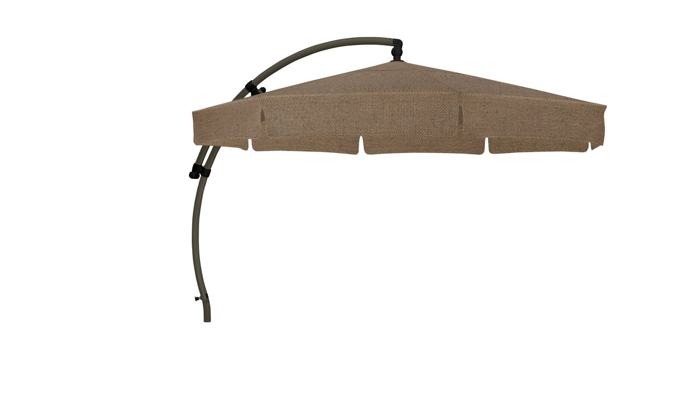 Parasol ogrodowy okrągły Easy Sun 350x305 cm beżowy Sun Garden