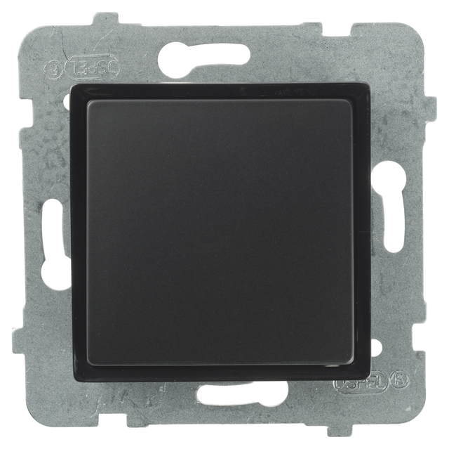 Włącznik pojedynczy ROSA Czarny POLMARK