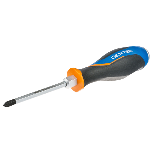 Destornillador de impacto DEXTER PH 2 x L. 100 mm