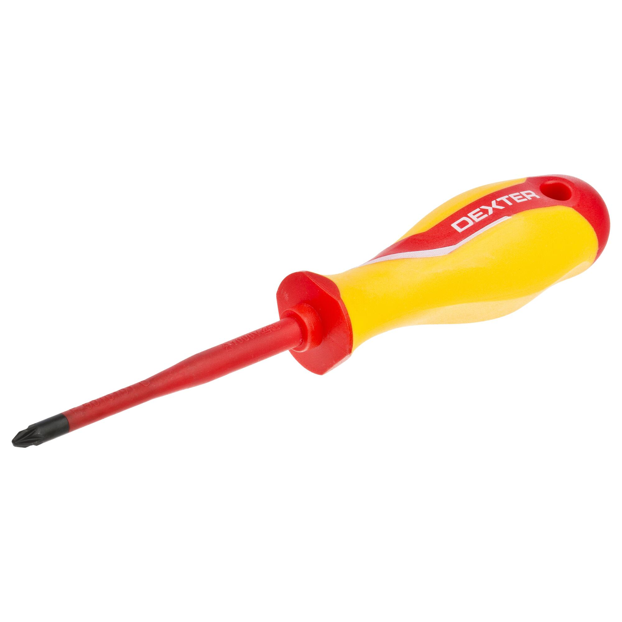 Destornillador electricista pz dexter pz2 x l 100 mm