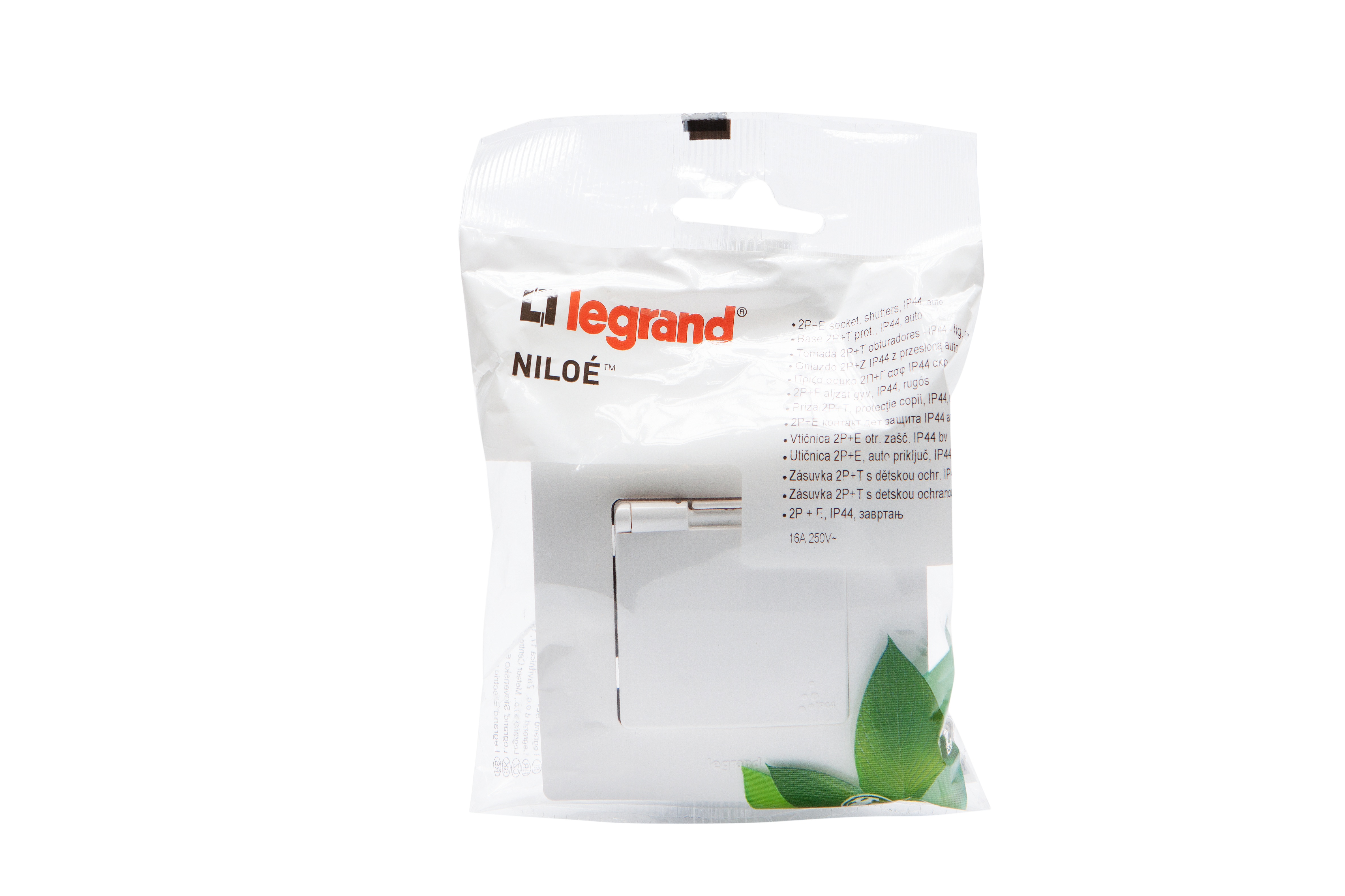 Gniazdo pojdyncze IP44 NILOE Biały LEGRAND - 2