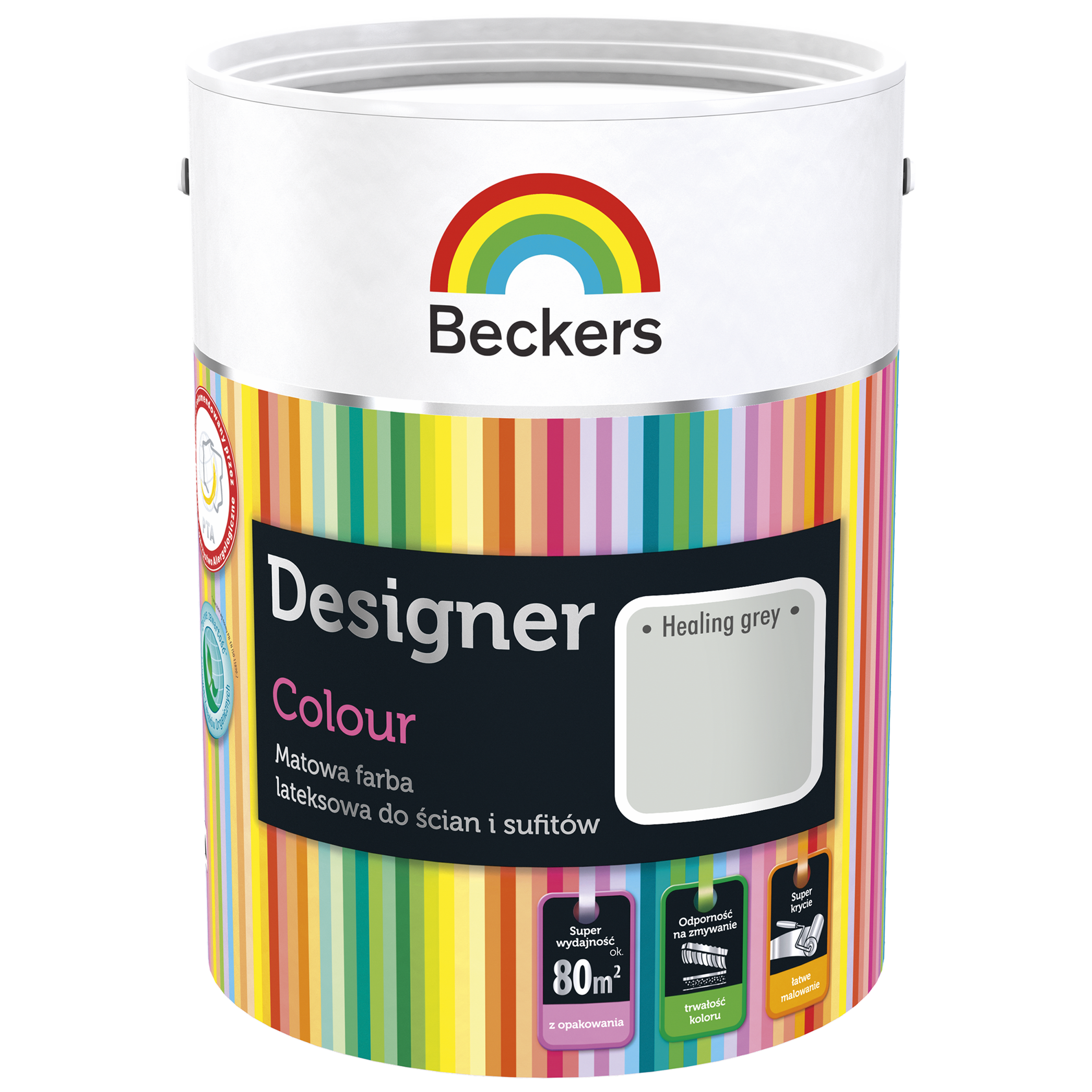 Farba wewnętrzna Beckers Designer Colour Healing Grey 5 l - 5