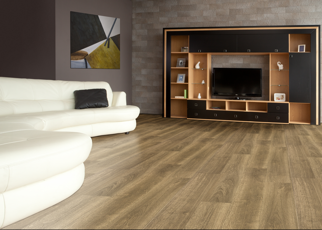 Wykładzina PCV Sigma brązowa deska 2 m