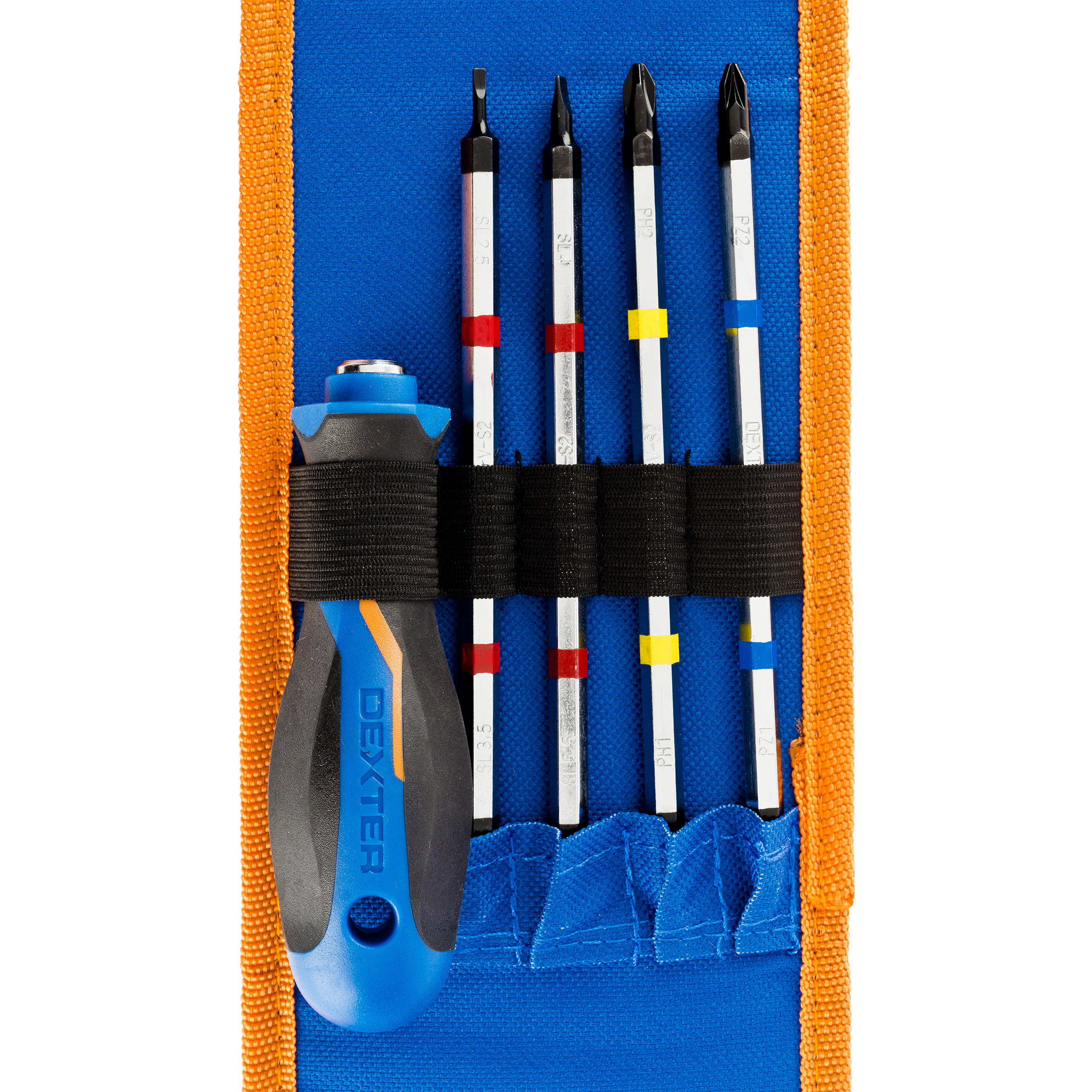 Set 4 varillas dobles y mango dexter