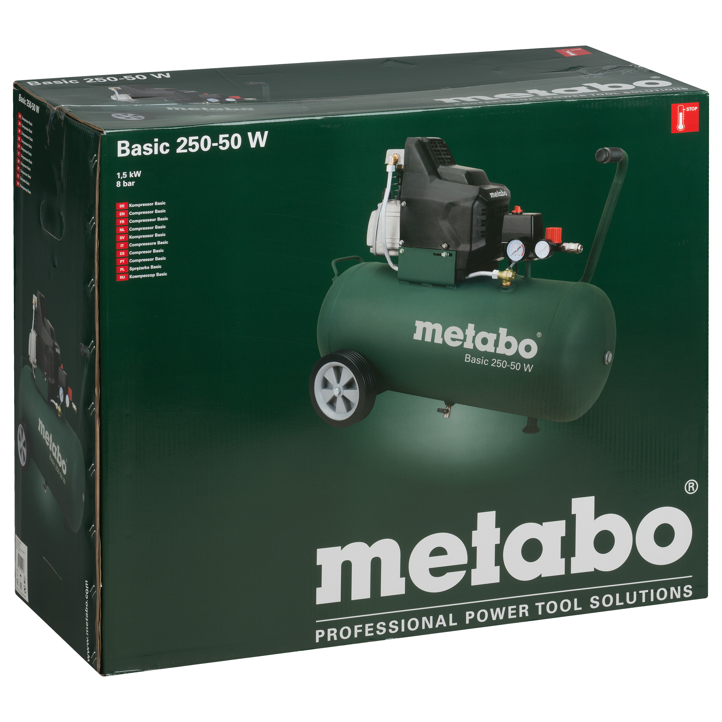 Kompresor olejowy METABO 50 l 8 bar BASIC 250-50 W - 4