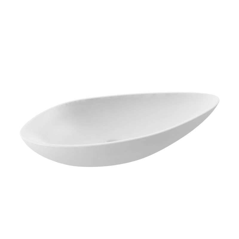 Umywalka ceramiczna nablatowa Esentia 74 Wellneo