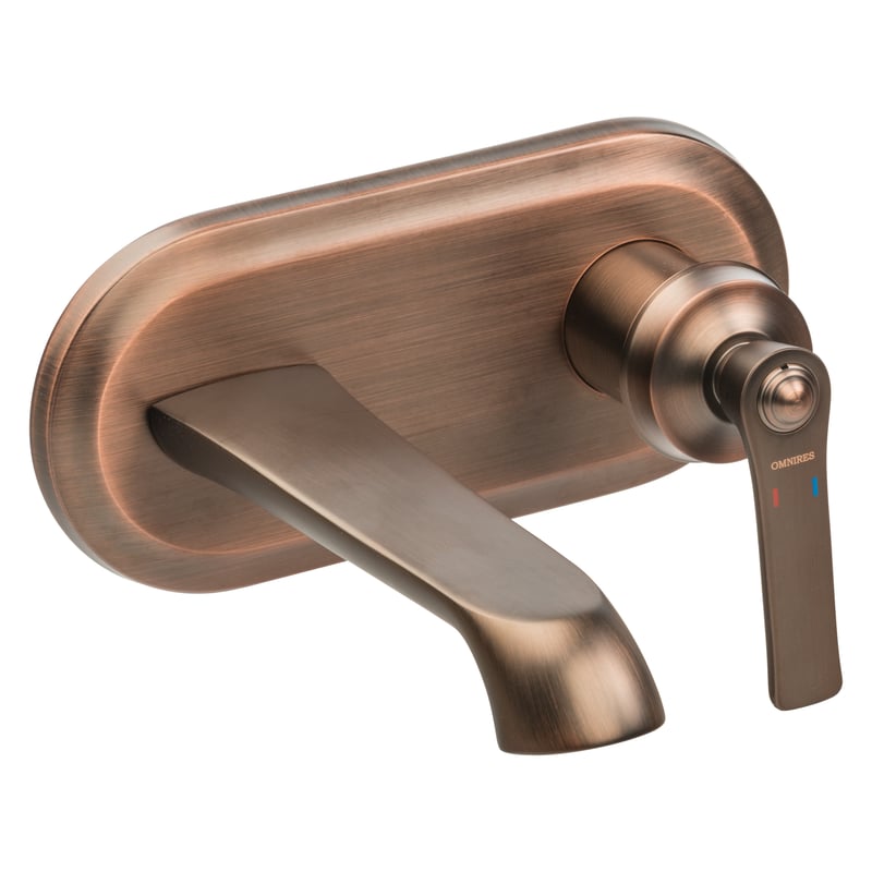 Bateria podtynkowa umywalkowa miedź Armance Omnires