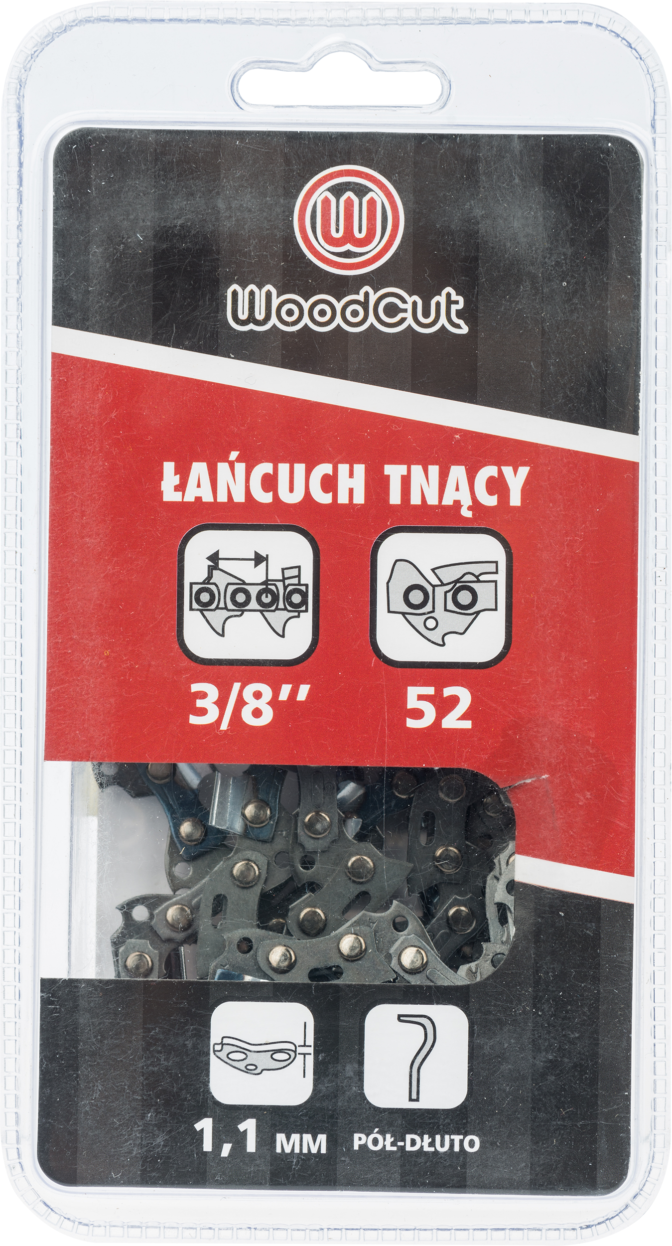 Łańcuch tnący 3/8