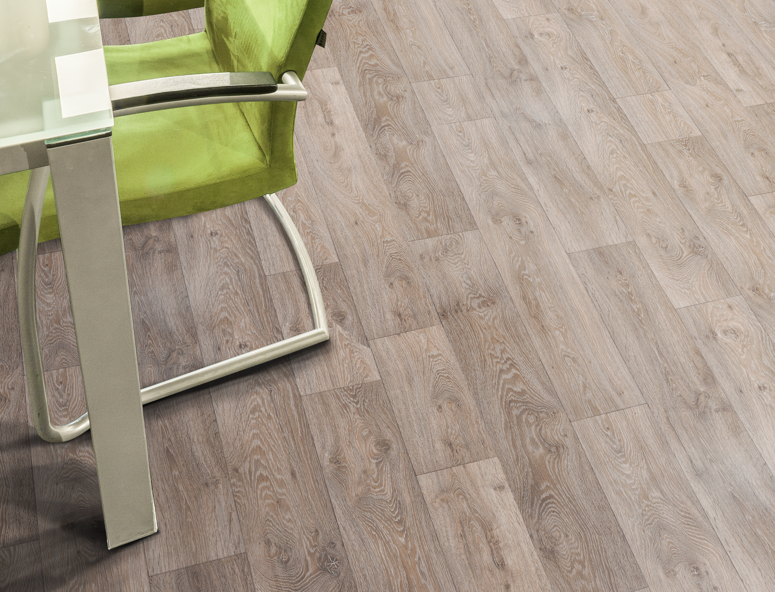 Wykładzina PCV Senegal Arkon szara deska 3 m - 2