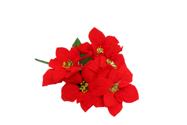 Poinsettia Gwiazda betlejemska sztuczna 55cm czerwona