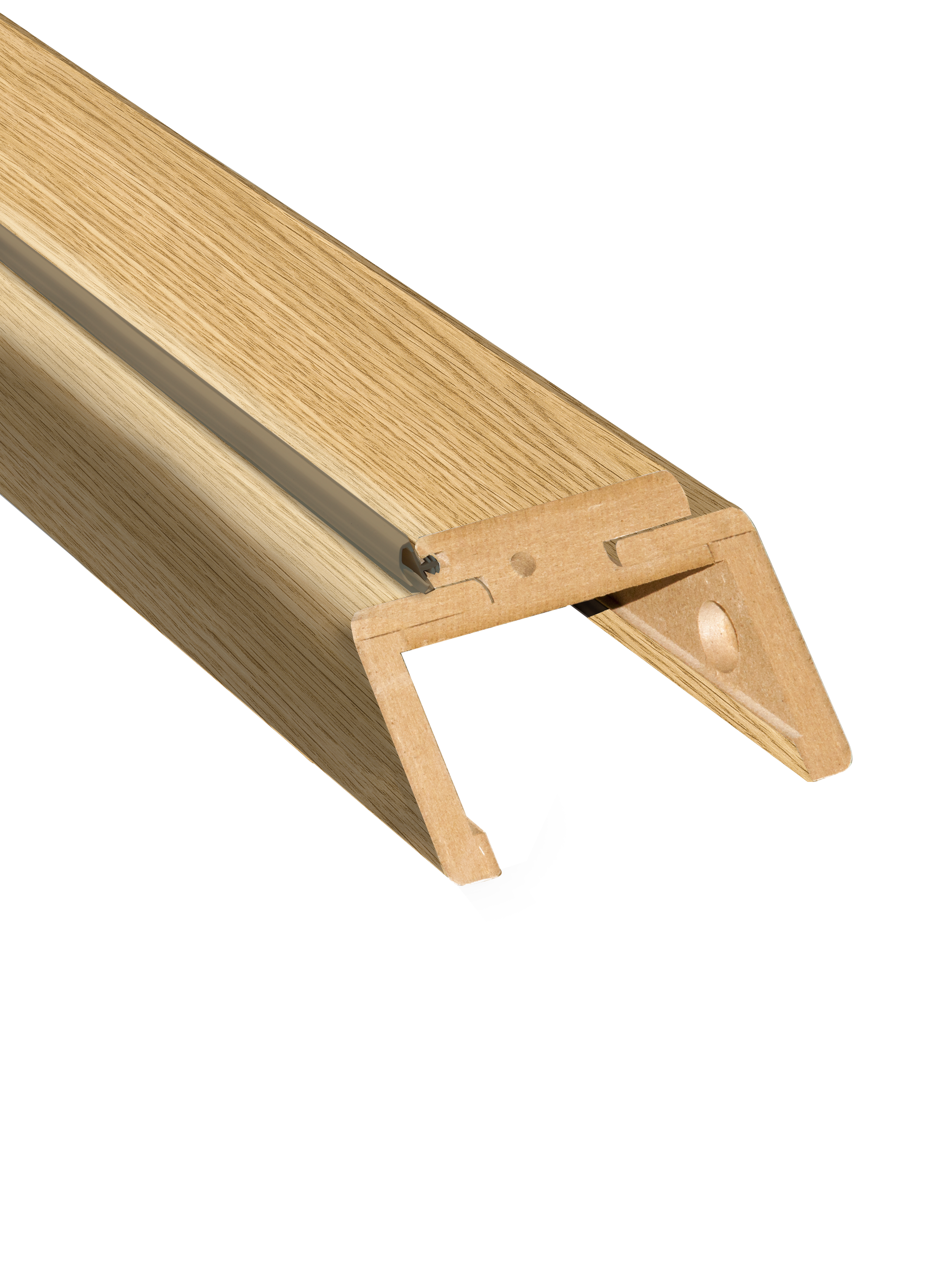 Ościeżnica regulowana do skrzydeł bezprzylgowych wys. 220 cm 60 Prawa Dąb piaskowy 100 - 140 mm ARTENS