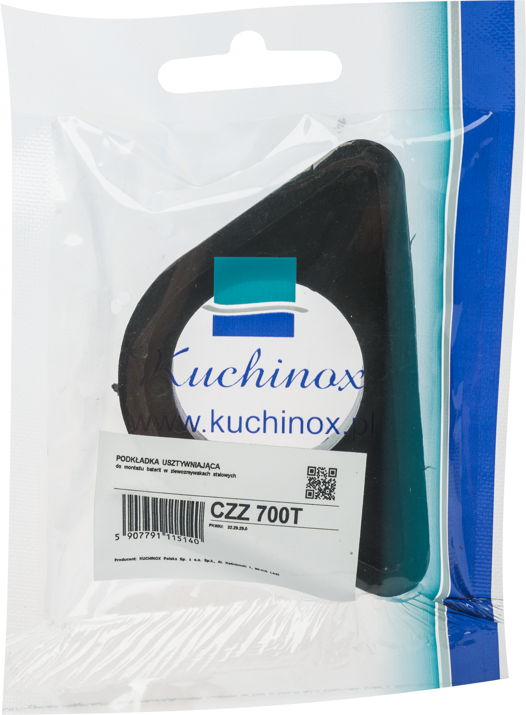 Podkładka usztywniająca do montażu baterii CZZ700T Kuchinox - 2