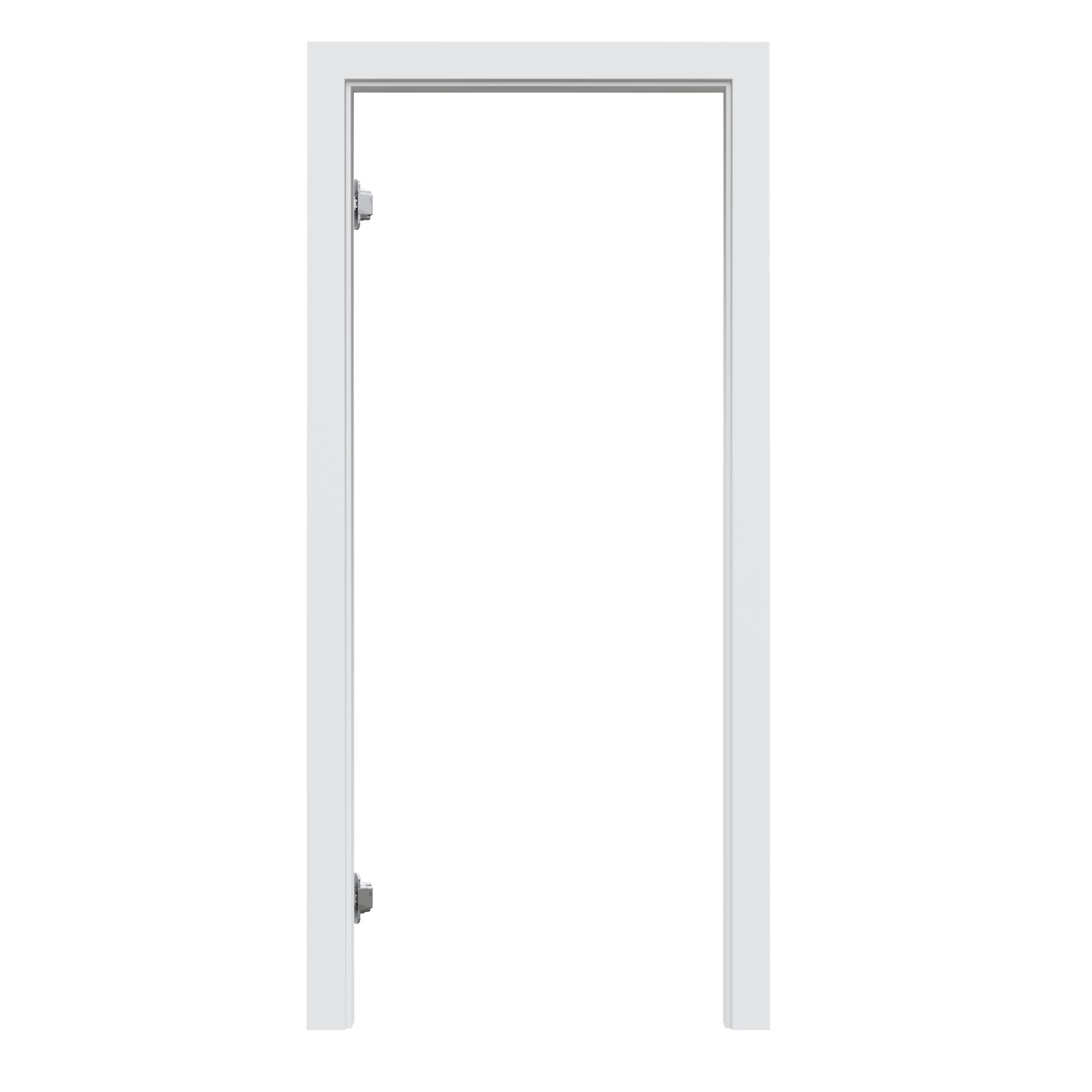 Ościeżnica regulowana do skrzydeł bezprzylgowych Vector 90 Lewa Biała 140 - 160 mm Porta