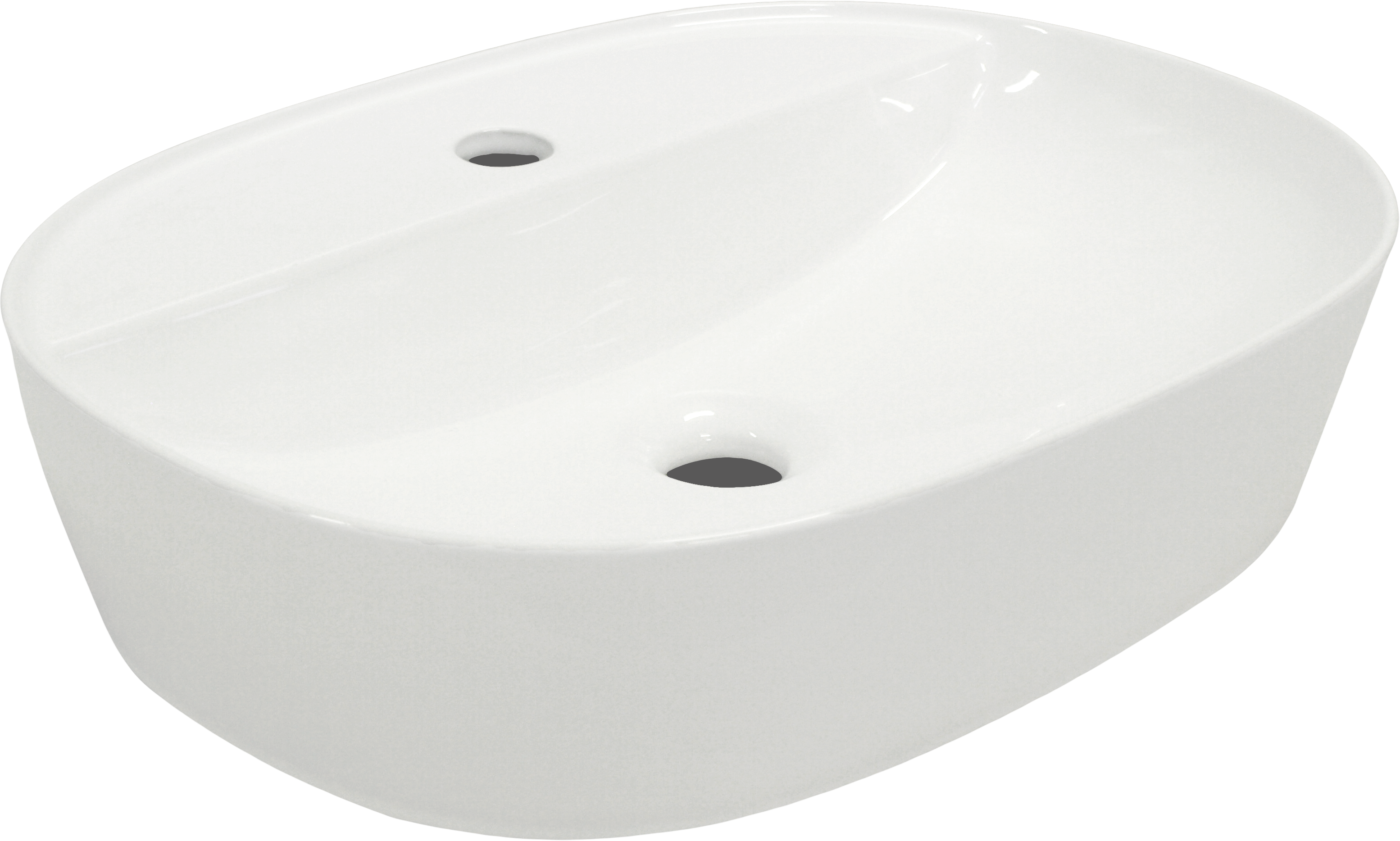 Umywalka ceramiczna nablatowa KR-860 50.5 Kerra