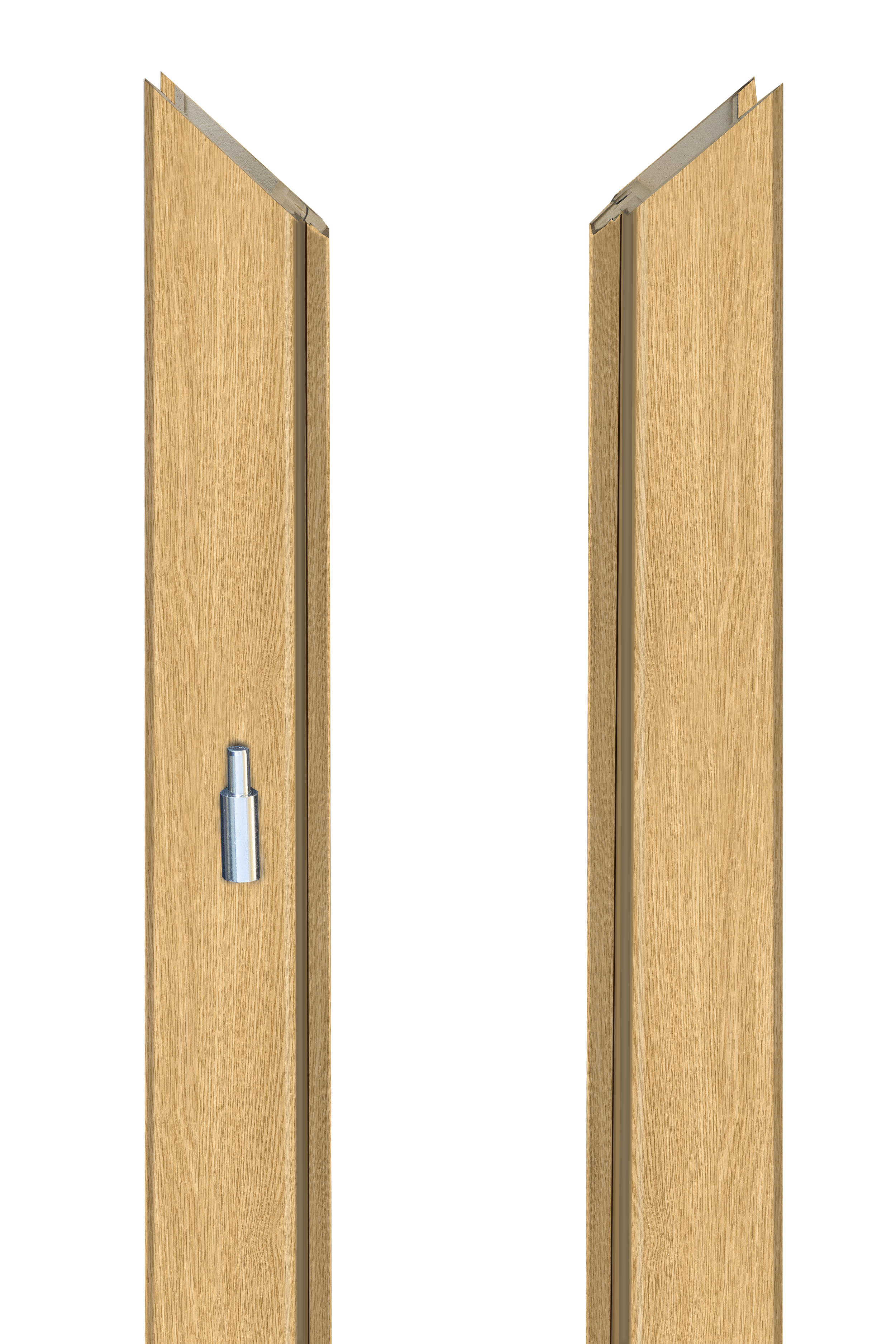 Ościeżnica regulowana do skrzydeł bezprzylgowych wys. 220 cm 80 Lewa Dąb piaskowy 100 - 140 mm ARTENS - 3