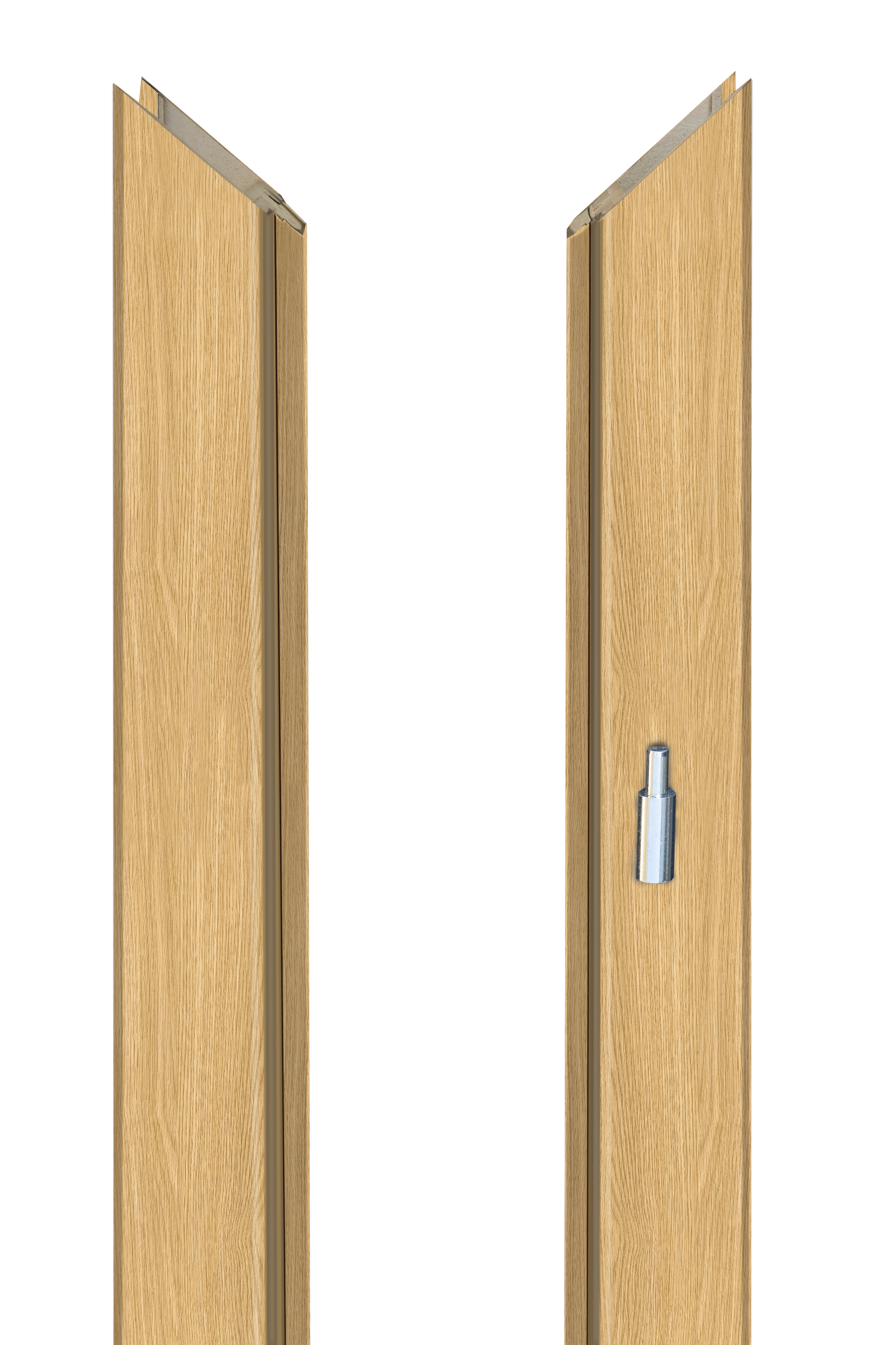Ościeżnica regulowana do skrzydeł bezprzylgowych wys. 220 cm 80 Prawa Dąb piaskowy 100 - 140 mm ARTENS - 3