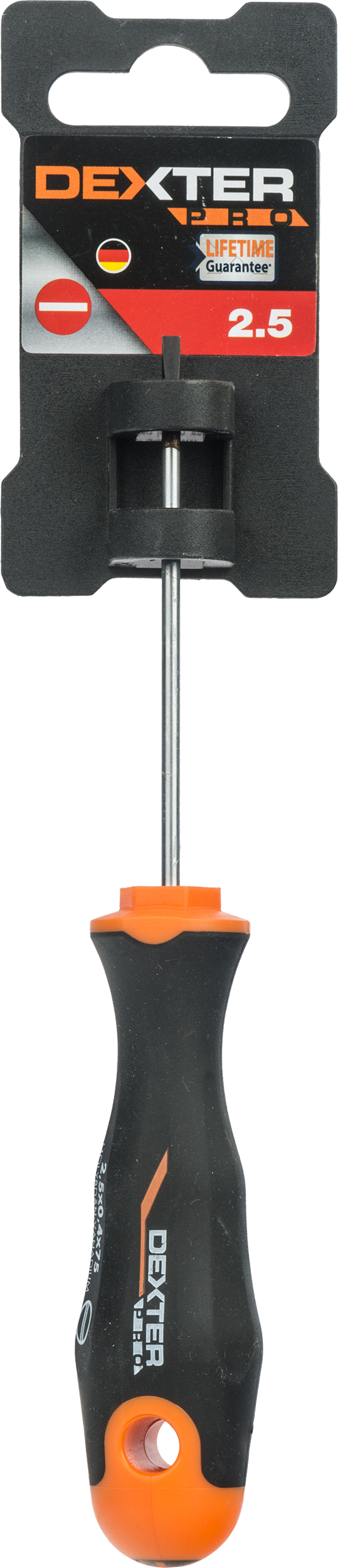 Wkrętak SL 2.5 x 75 mm Dexter Pro - 2