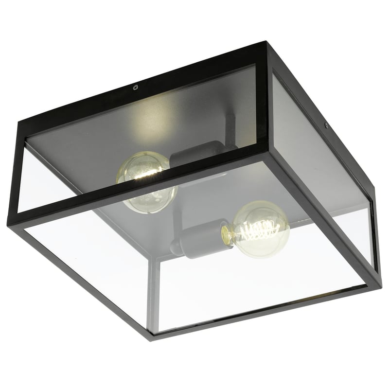 Lampa sufitowa Charterhouse czarna E27 Eglo