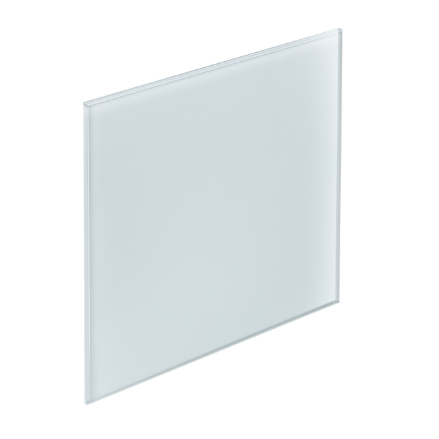 Front do kratki i korpusu KWADRATOWY 100 mm BIAŁE SZKŁO EQUATION
