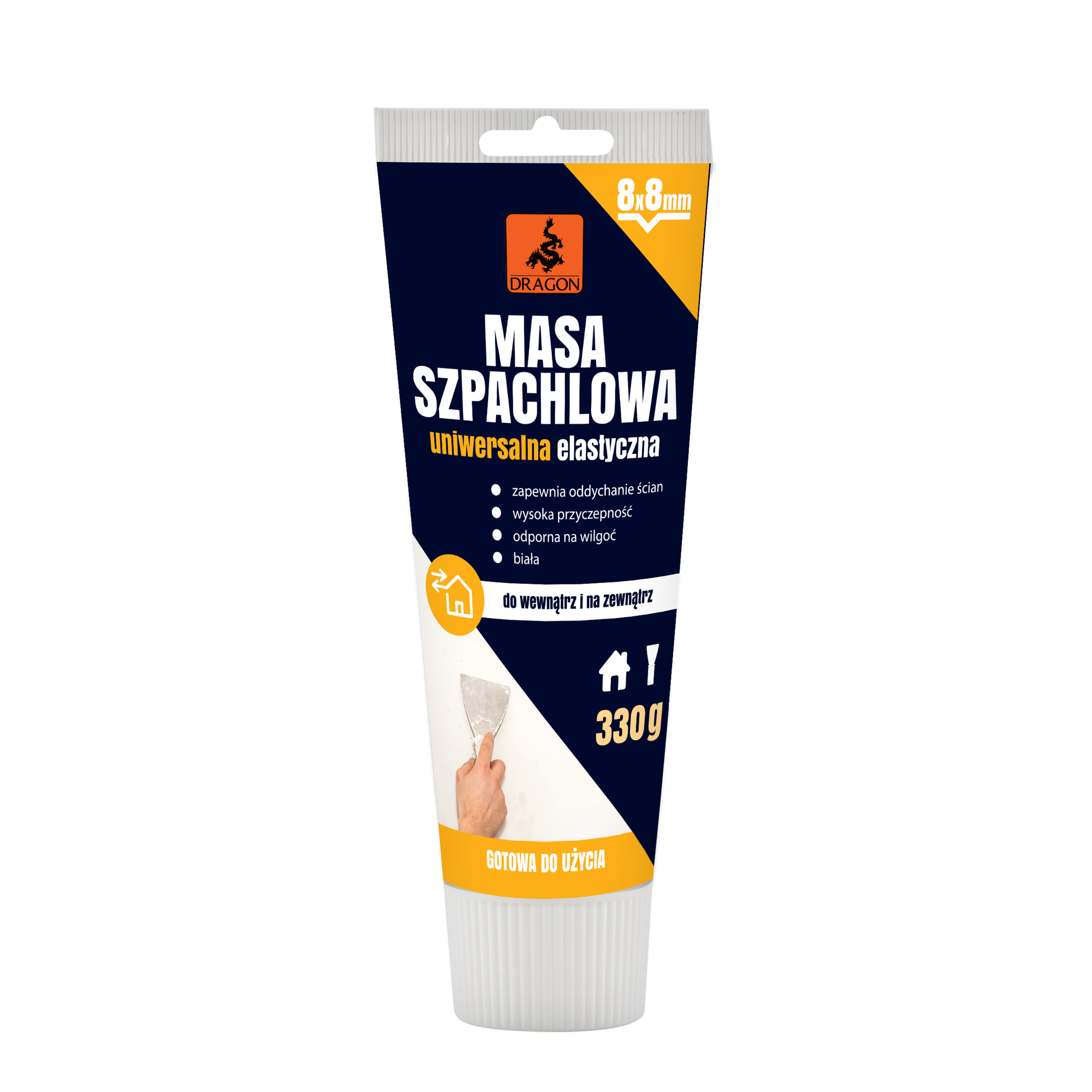 Masa szpachlowa Uniwersalna Elastyczna 330 g Dragon
