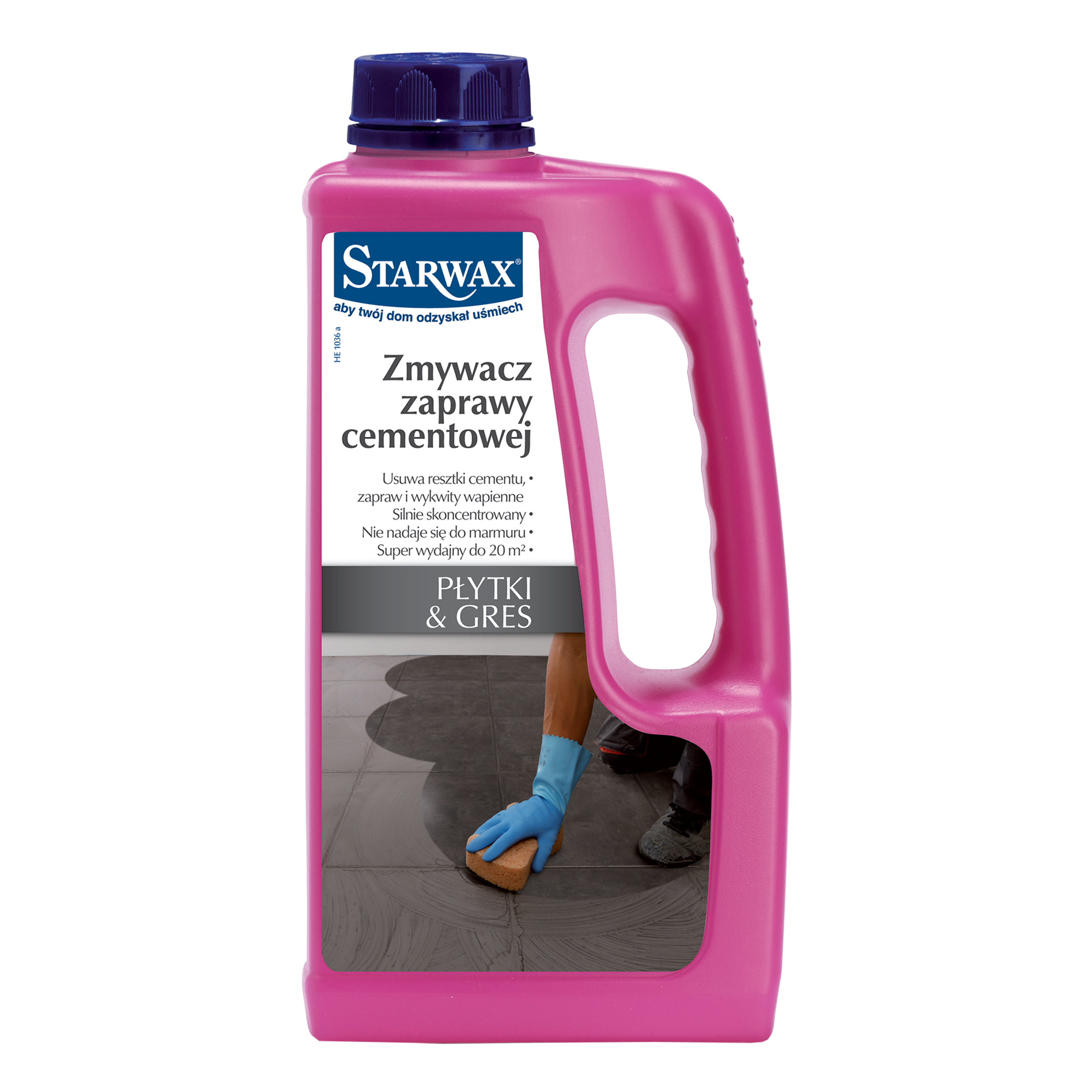 Zmywacz zaprawy cementowej 1 l STARWAX - 4