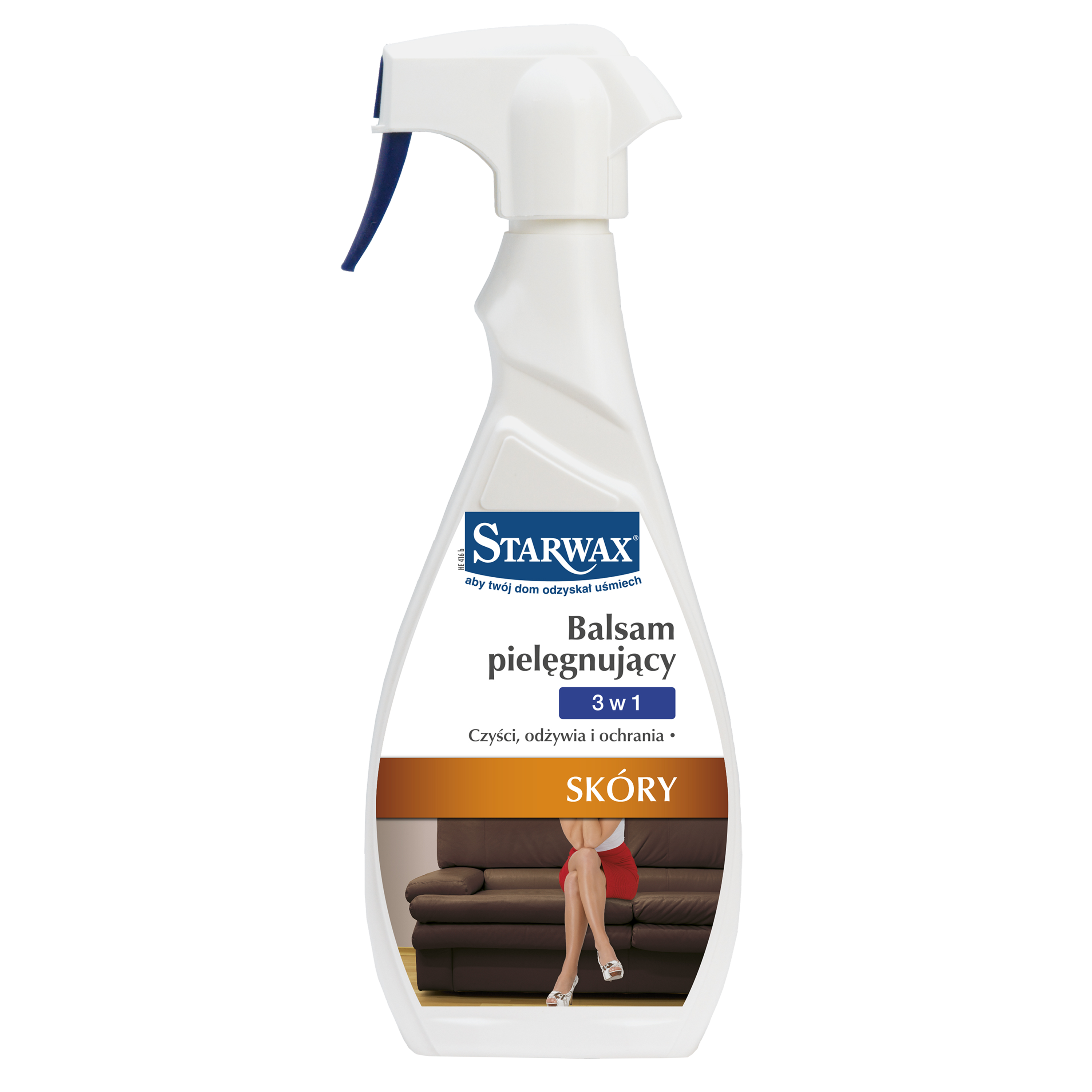 Balsam pielęgnujący SKÓRY 3w1 0.5 l STARWAX - 4